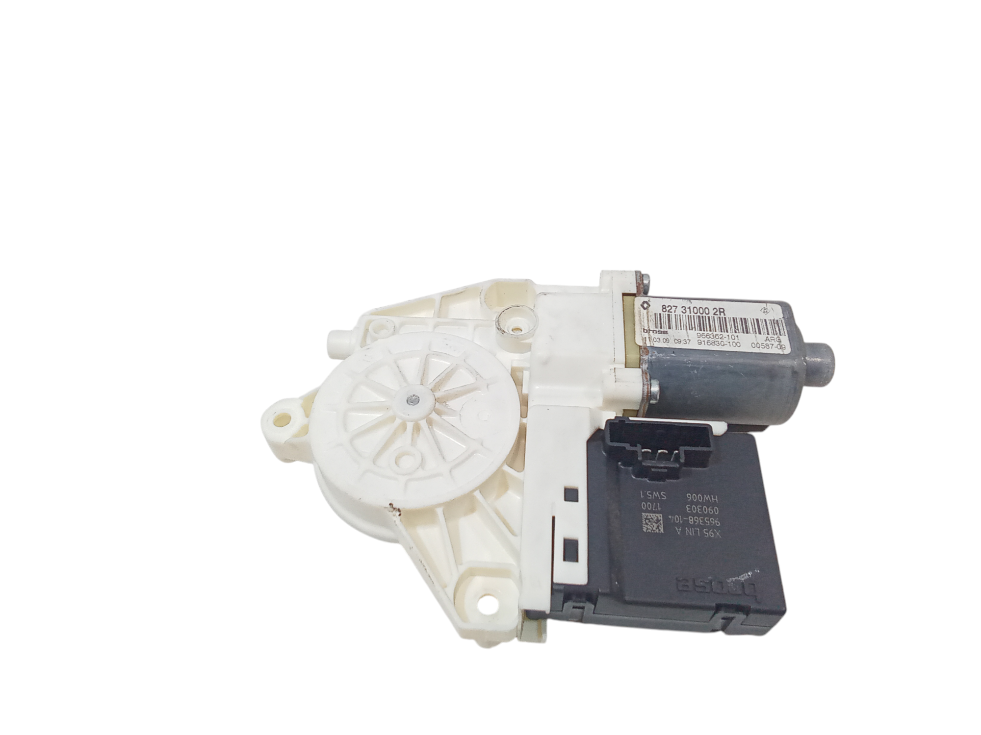 Motorino Alzavetro posteriore Sinistro per Renault Megane Serie (08>12) (2008 - 2012)