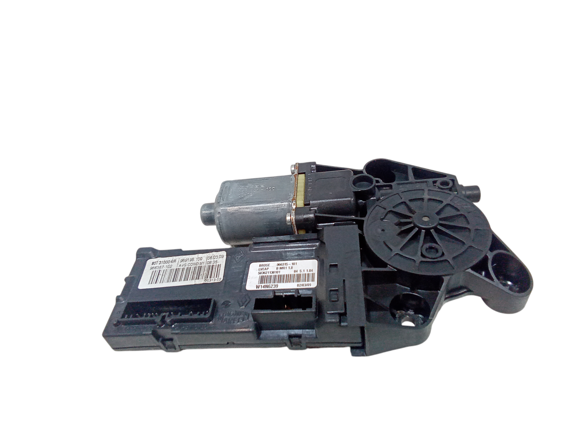 Motorino Alzavetro anteriore Sinistro per Renault Megane Serie (08>12) (2008 - 2012)