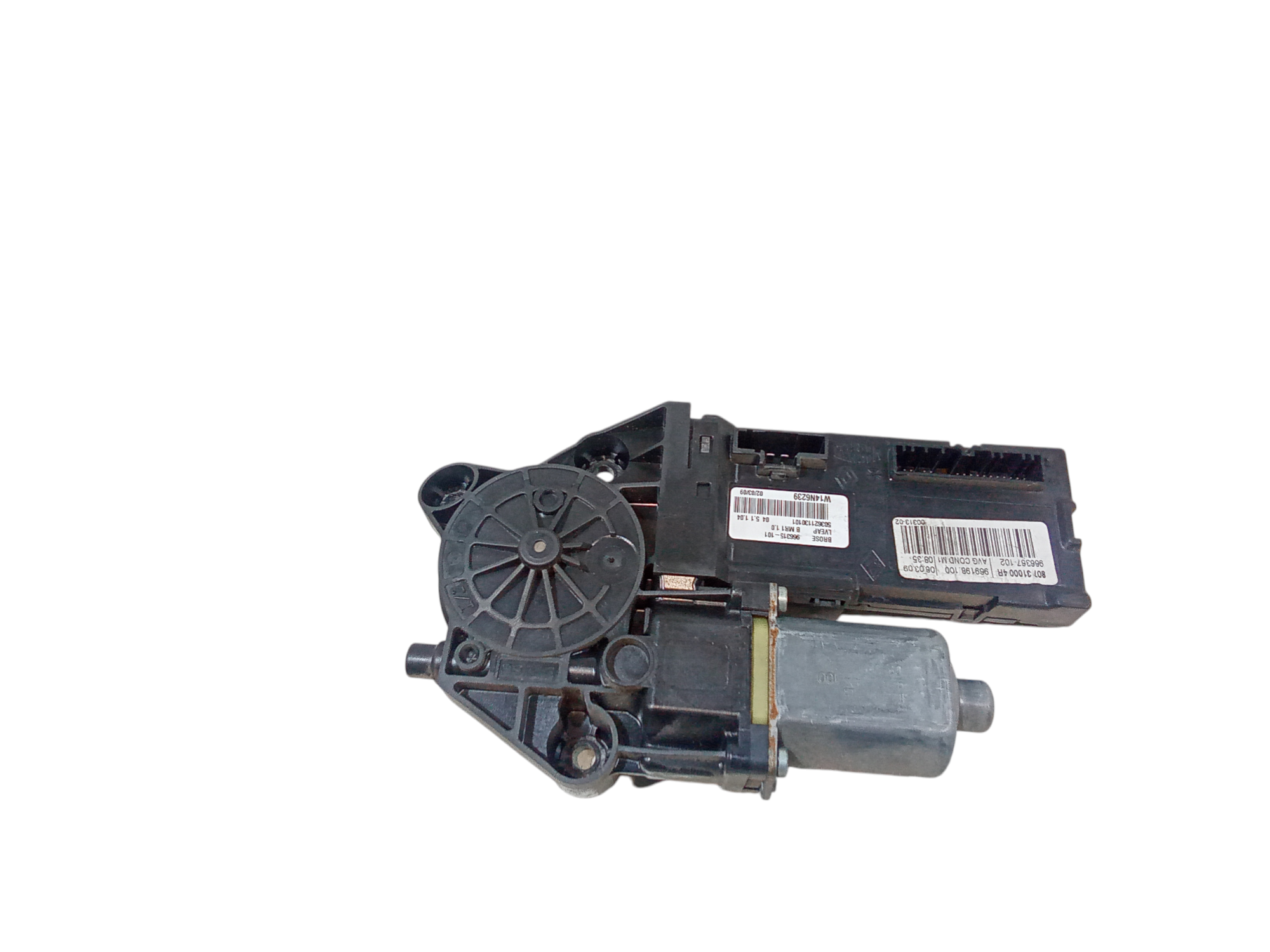 Motorino Alzavetro anteriore Sinistro per Renault Megane Serie (08>12) (2008 - 2012)