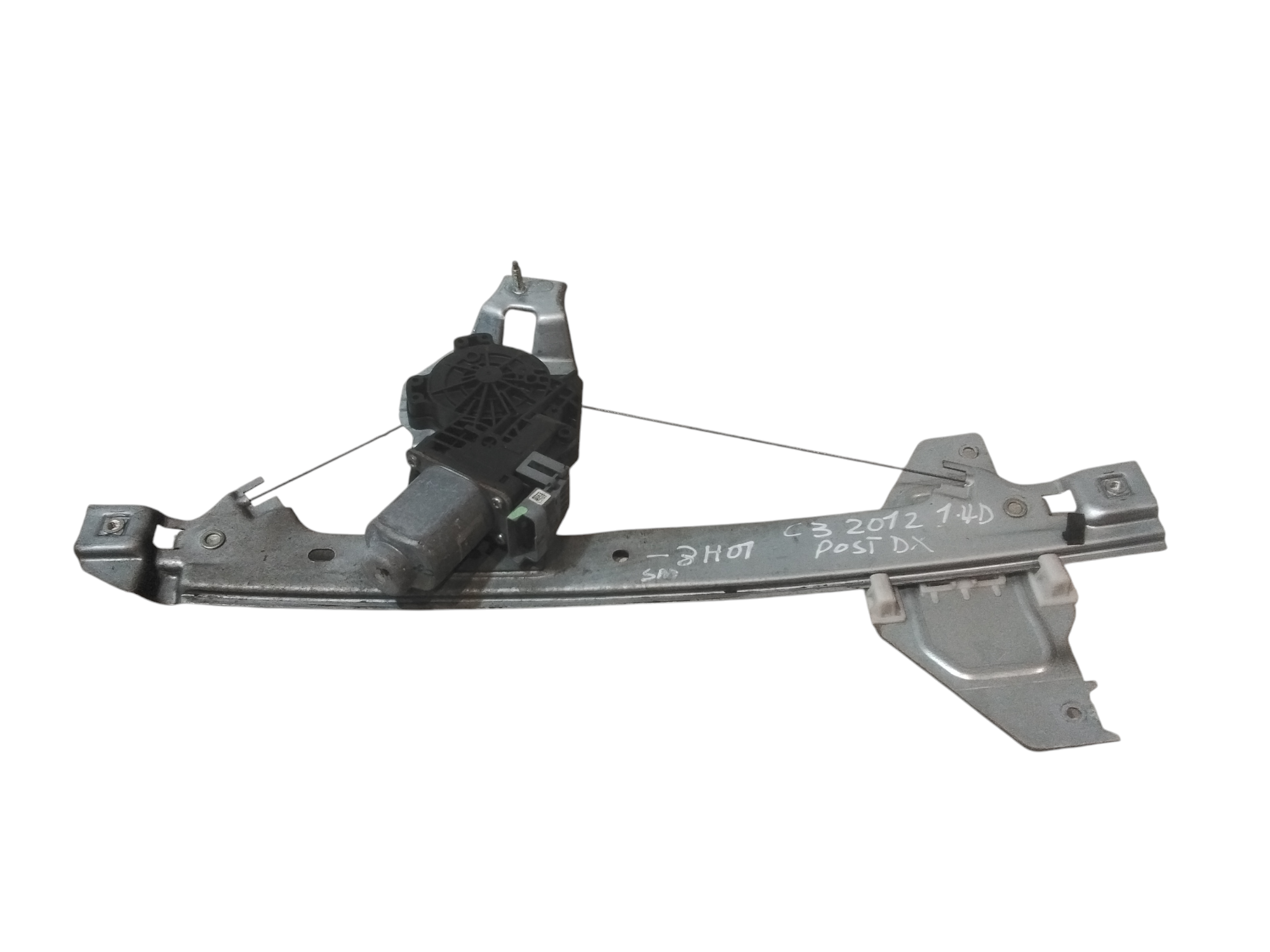 Cremagliera posteriore destra passeggero per Citroen C3 Serie (2009 - 2015)