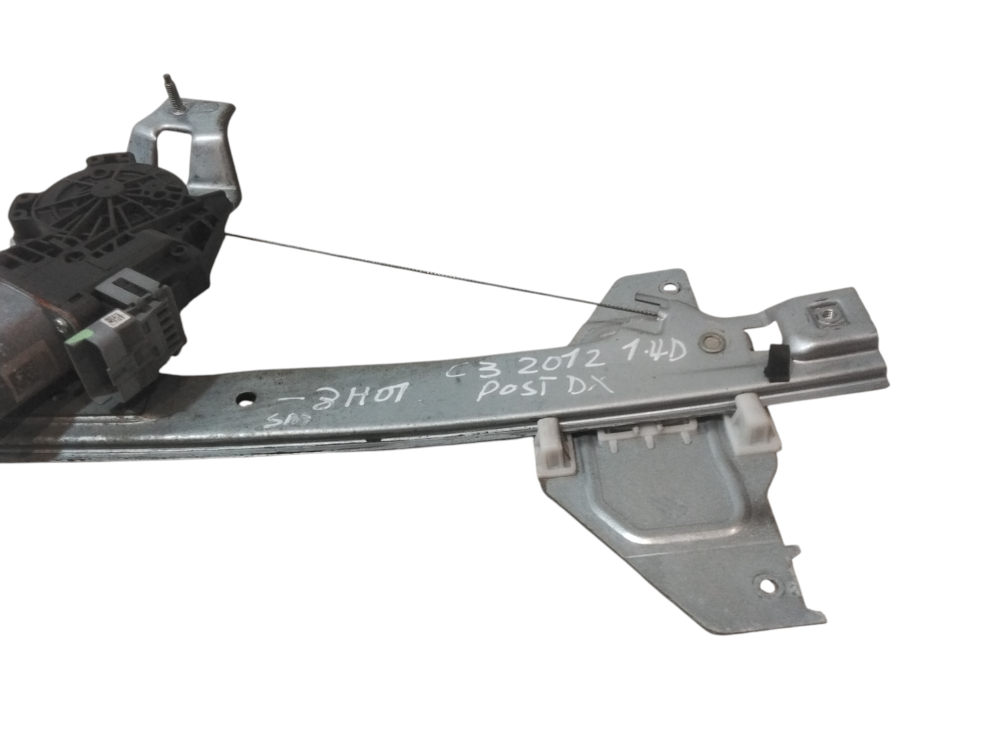 Cremagliera posteriore destra passeggero per Citroen C3 Serie (2009 - 2015)