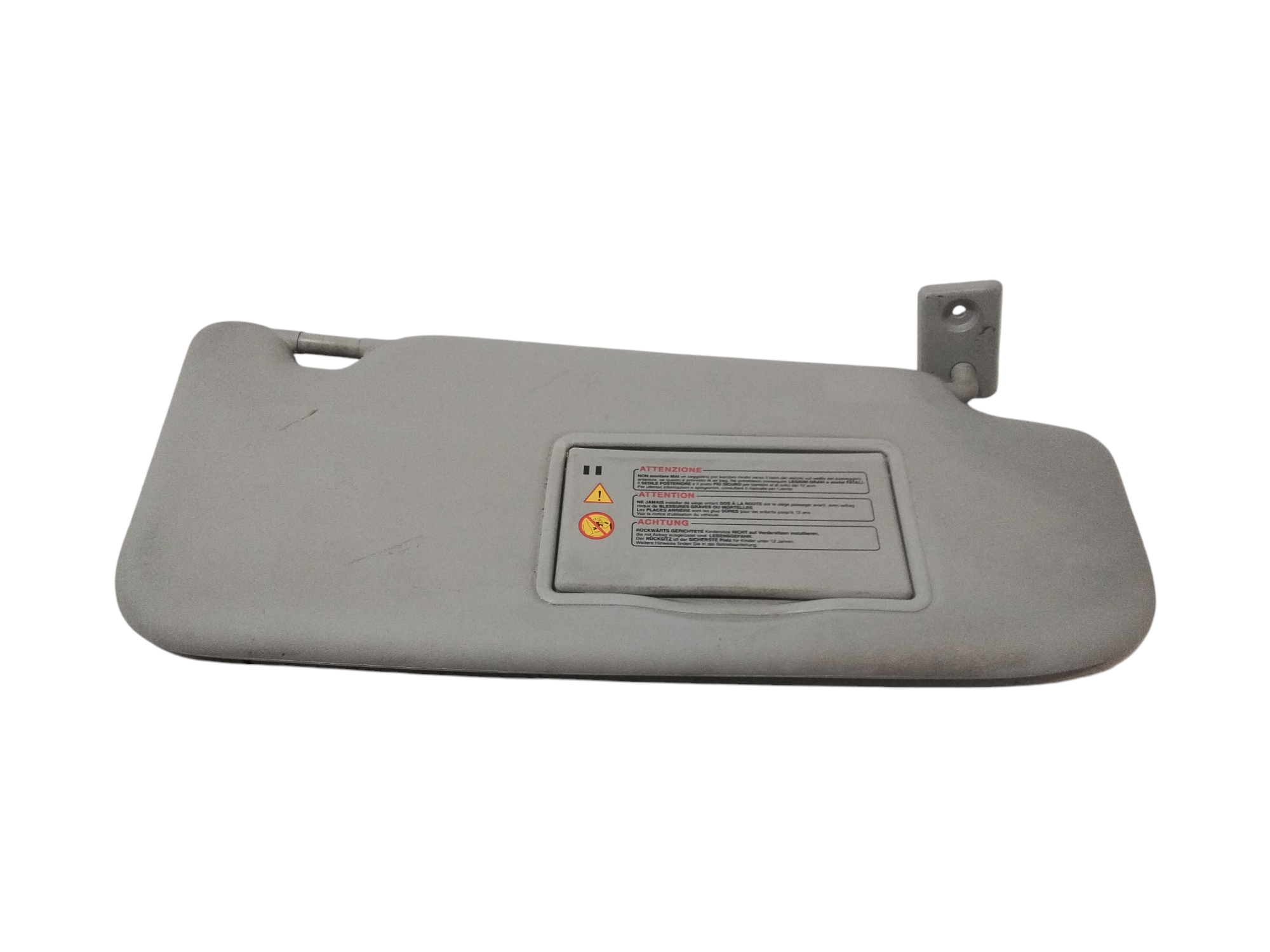 Parasole aletta Lato Passeggero per Nissan Qashqai 1 Serie (2006 - 2009)