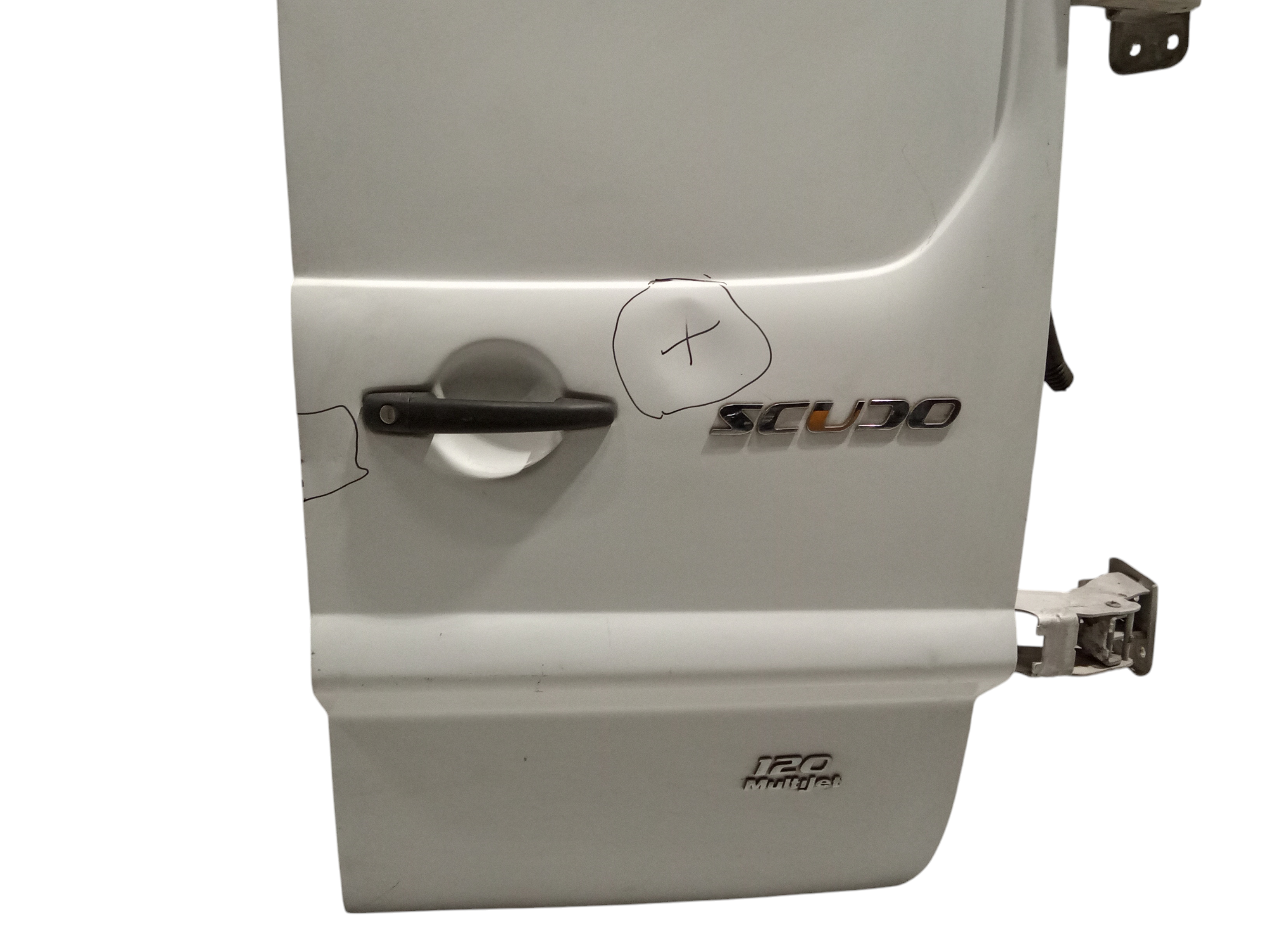 Porta carico posteriore a battente DX lato passeggero Non ve per Fiat Scudo 3 Serie (2007 - In produzione)