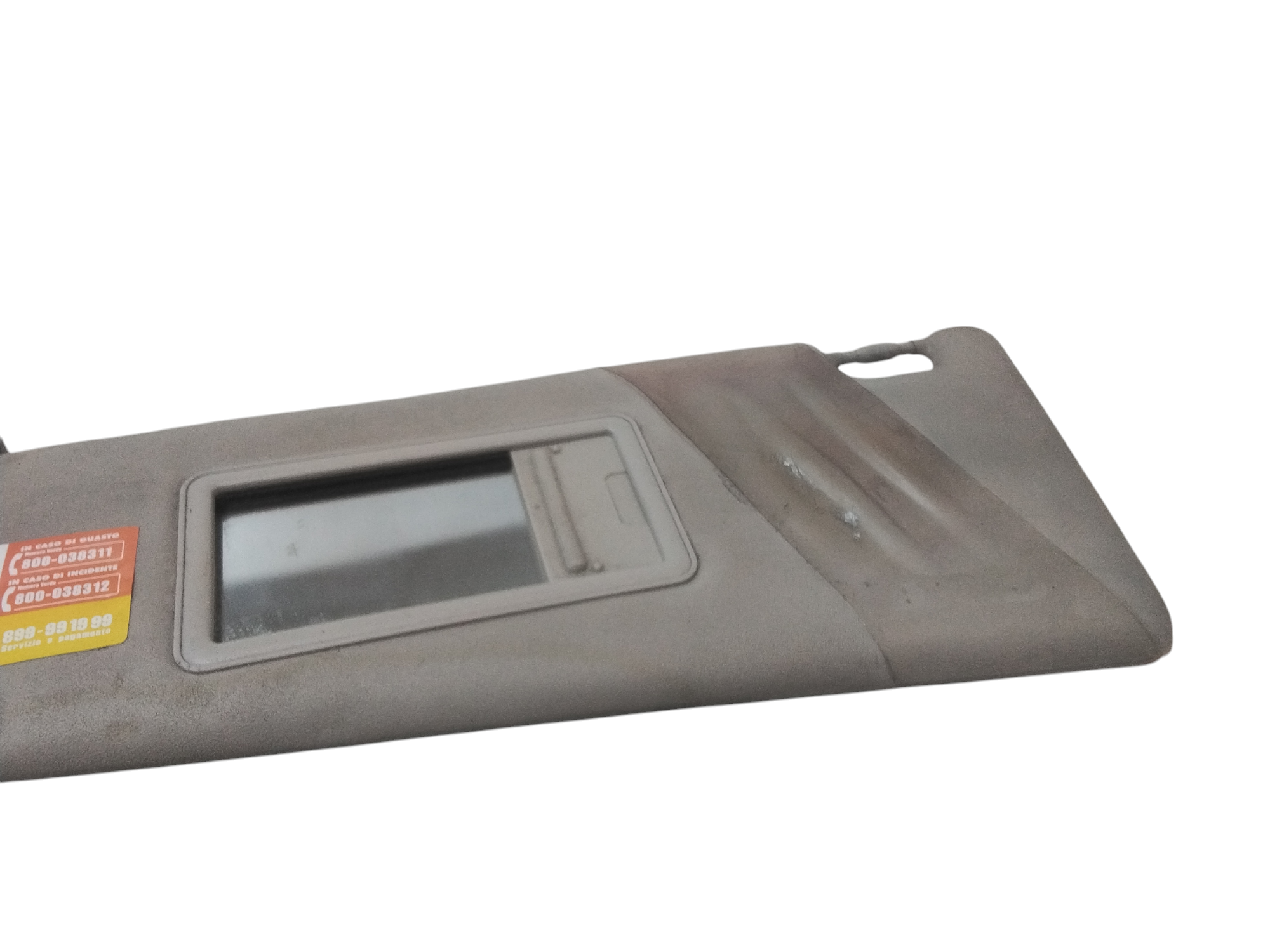 Parasole aletta anteriore Lato Guida per Fiat Idea 1 Serie (2003 - 2005)