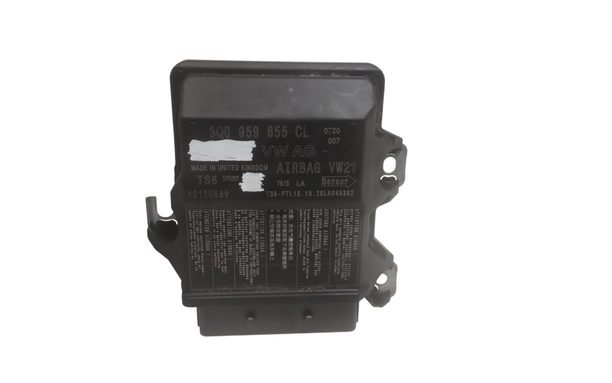 Centralina Airbag per Man Van Tge 3.140 (2020 - )