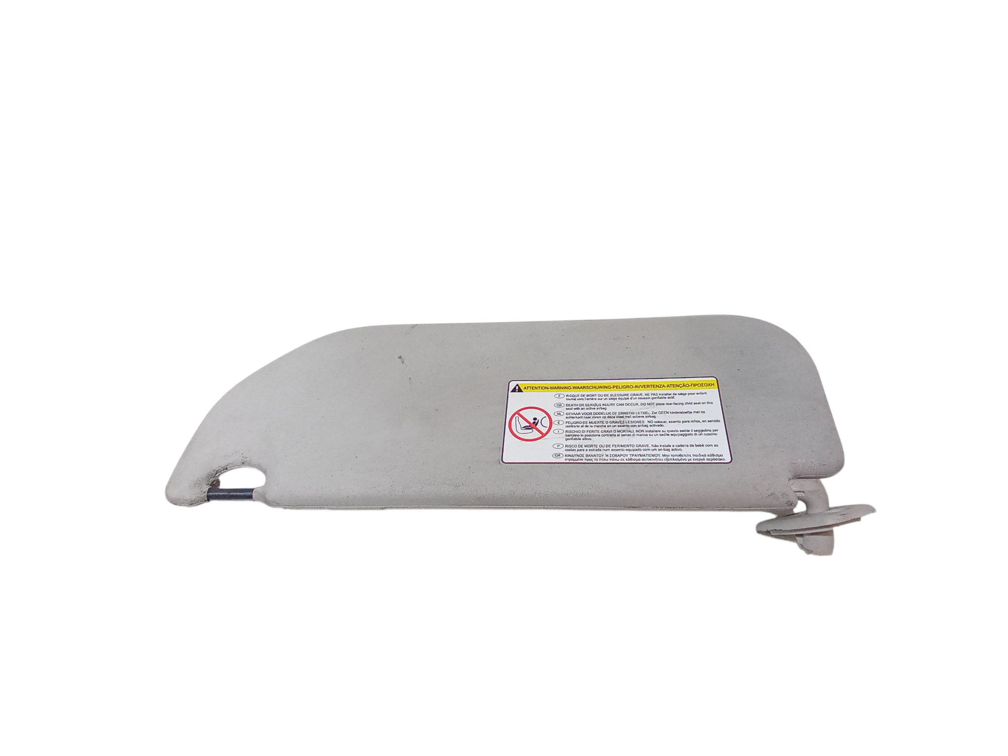 Parasole aletta Lato Passeggero per Toyota Aygo 2 Serie (2008 - 2014)