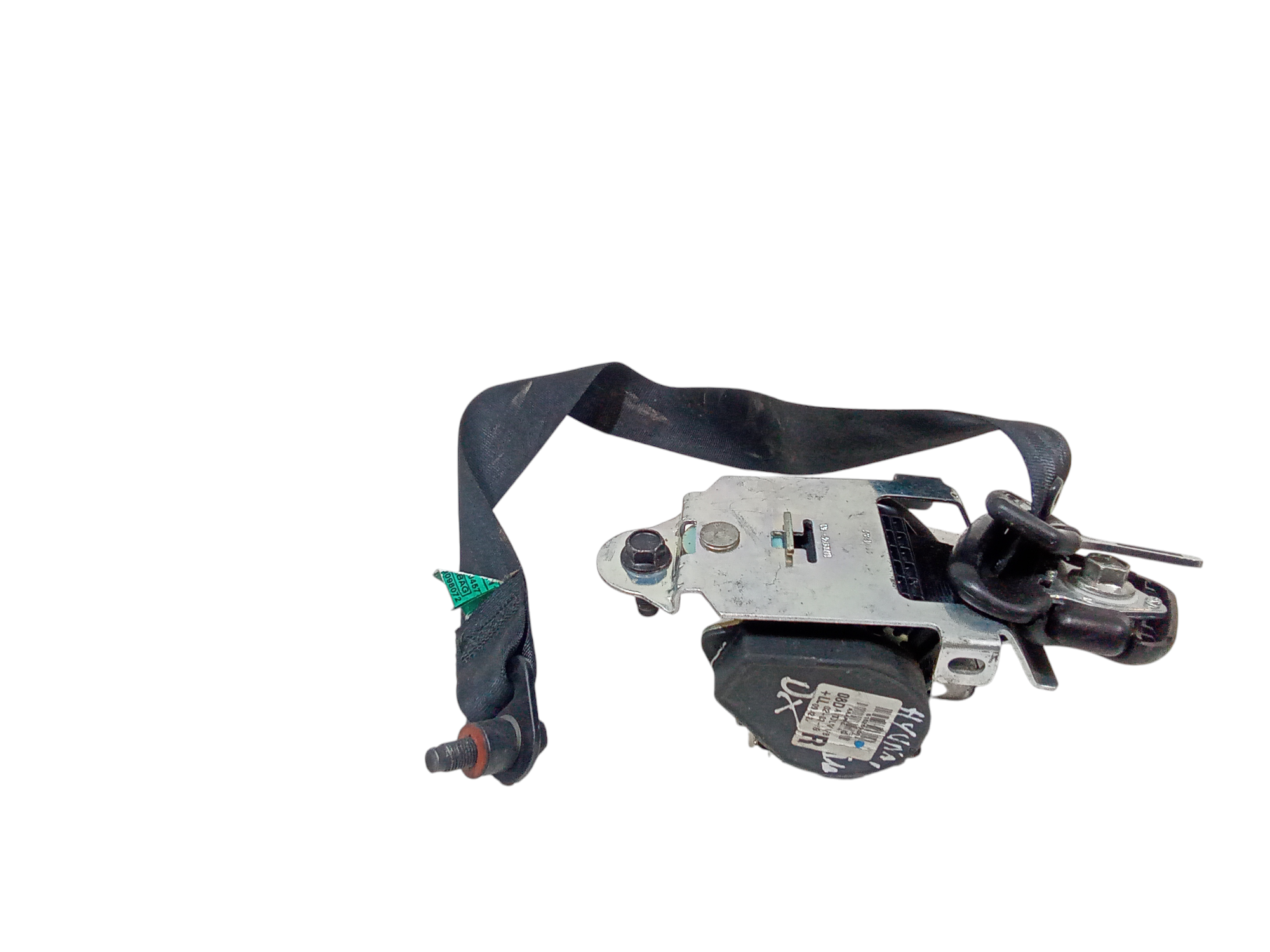 Cintura di Sicurezza anteriore Destra con pretensionatore per Hyundai I10 1 Serie (2007 - 2011)