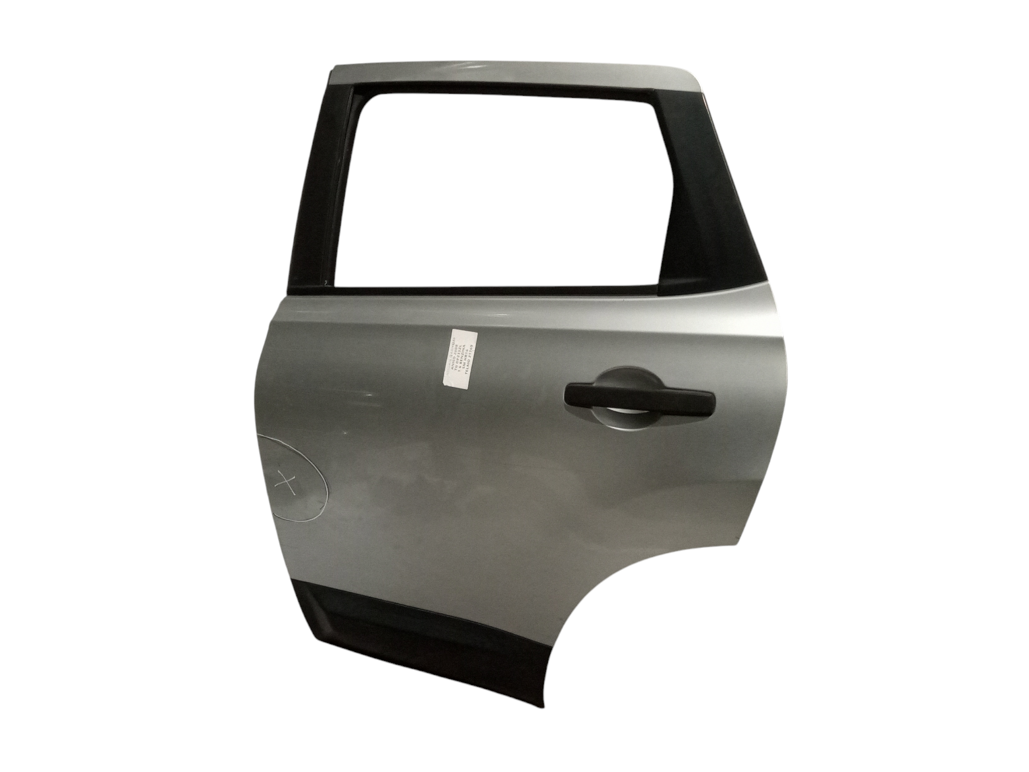 Portiera Posteriore Sinistra per Nissan Qashqai 1 Serie (2006 - 2009)
