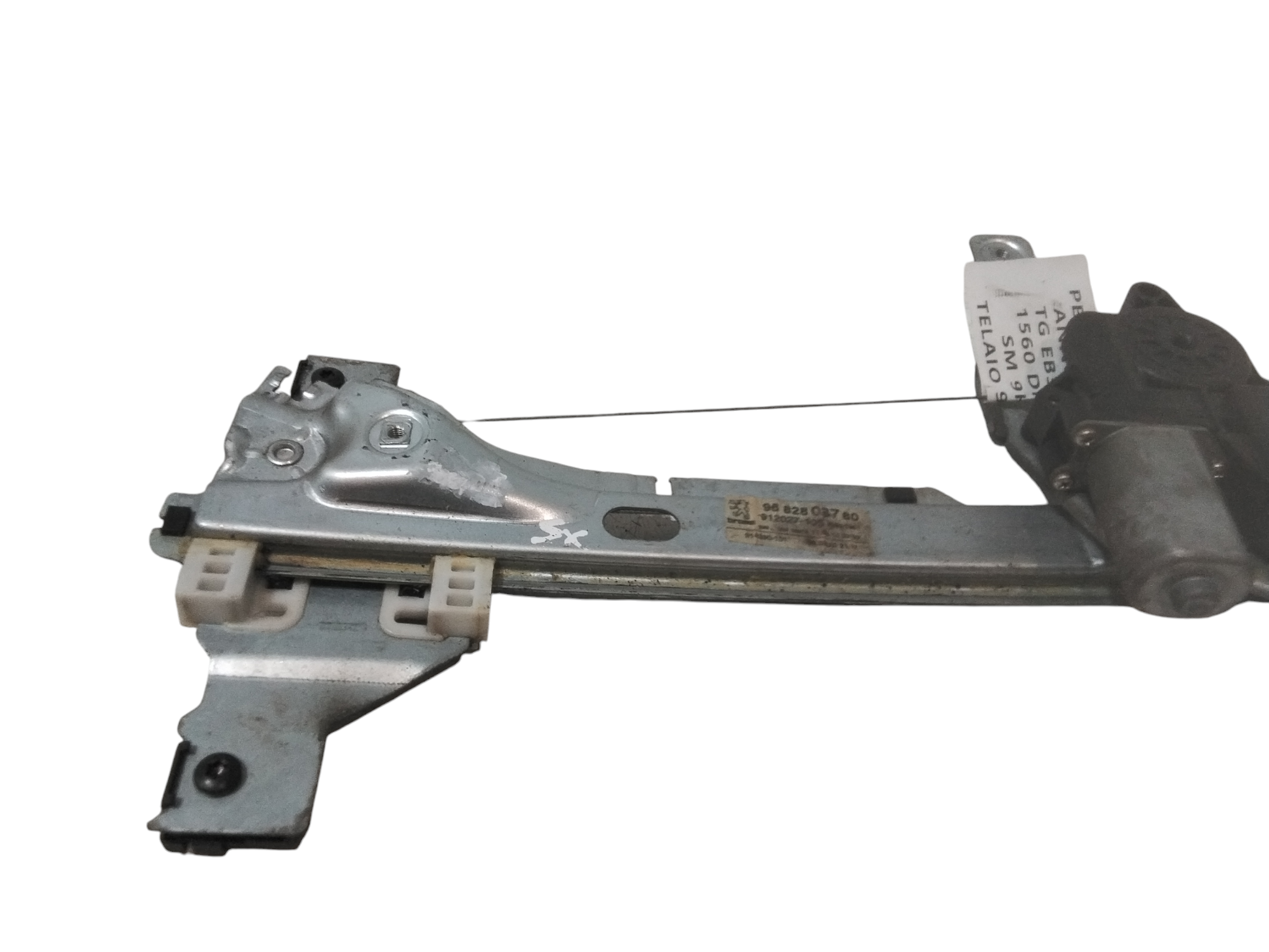 Cremagliera posteriore sinistra guida per Peugeot 3008 Serie (09>16) (2009 - 2016)