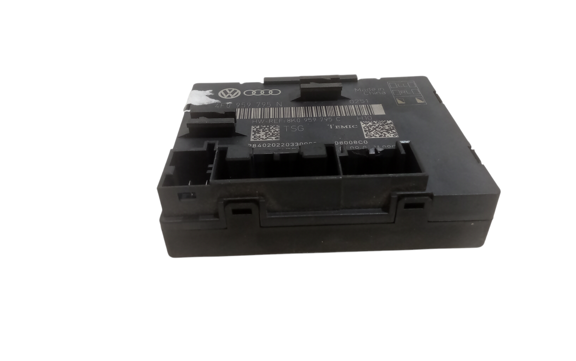 Centralina porta posteriore sx per Audi Q5 Serie (8rb) (08>12) (2008 - 2012)