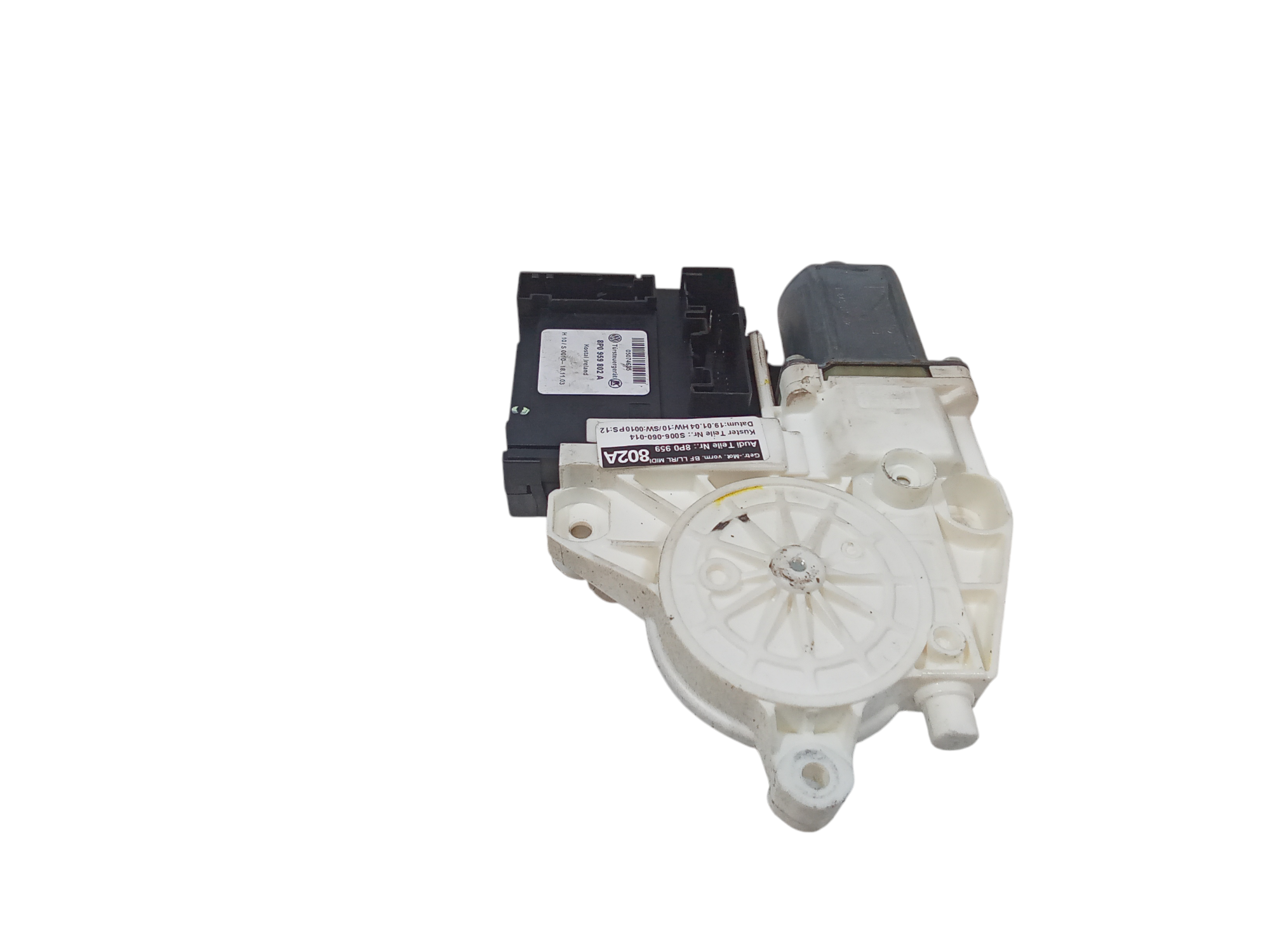 Motorino Alzavetro anteriore destra per Audi A3 Sportback Serie (8pa) (04>08) (2004 - 2008)