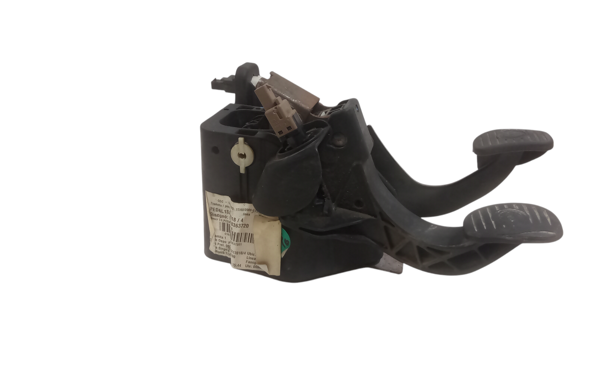 Pedaliera Freno + frizione per Lancia Delta 3 Serie (2008 - 2011)