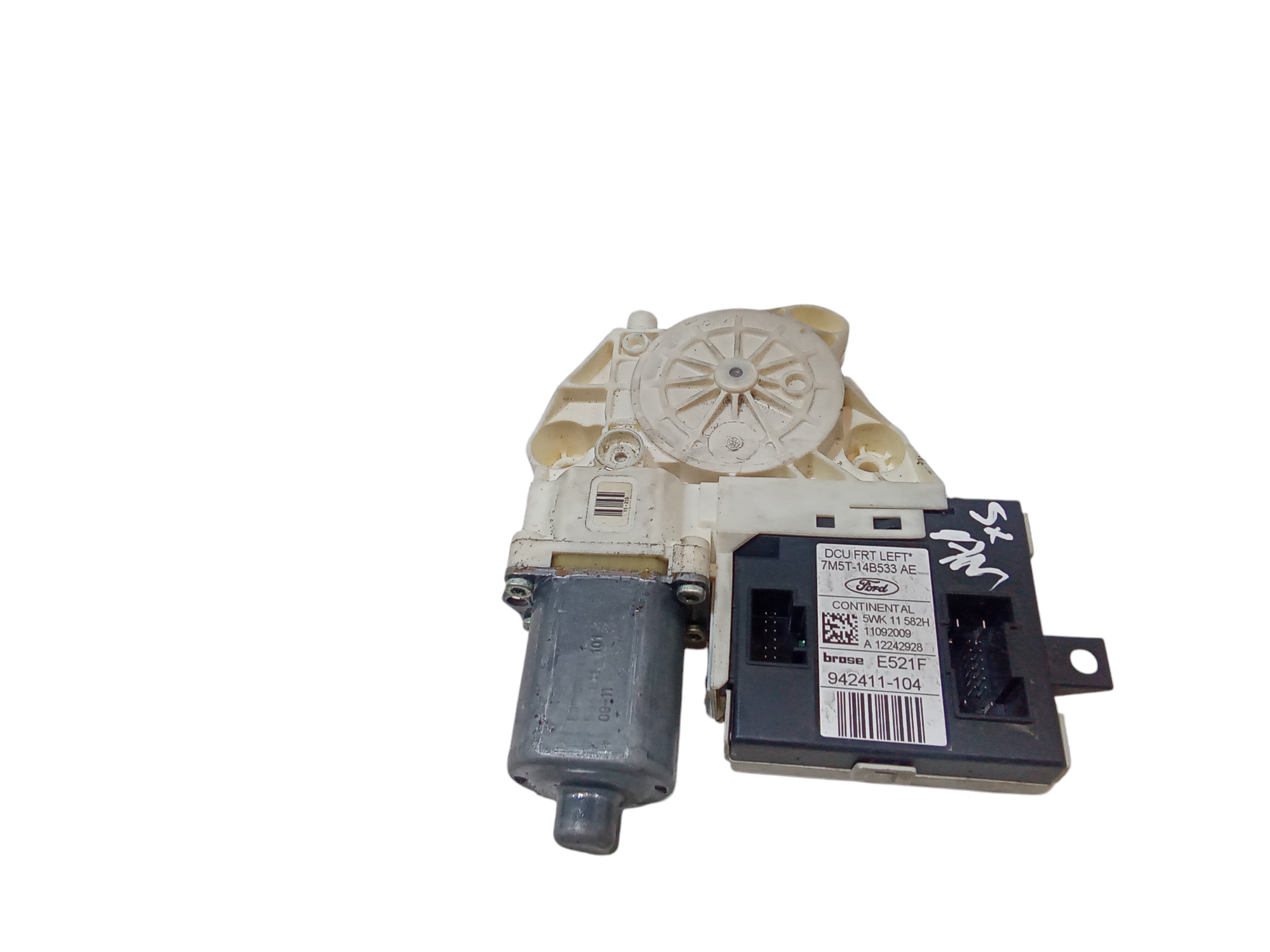 Motorino Alzavetro anteriore Sinistro per Ford Focus Berlina 4 Serie (2008 - 2011)