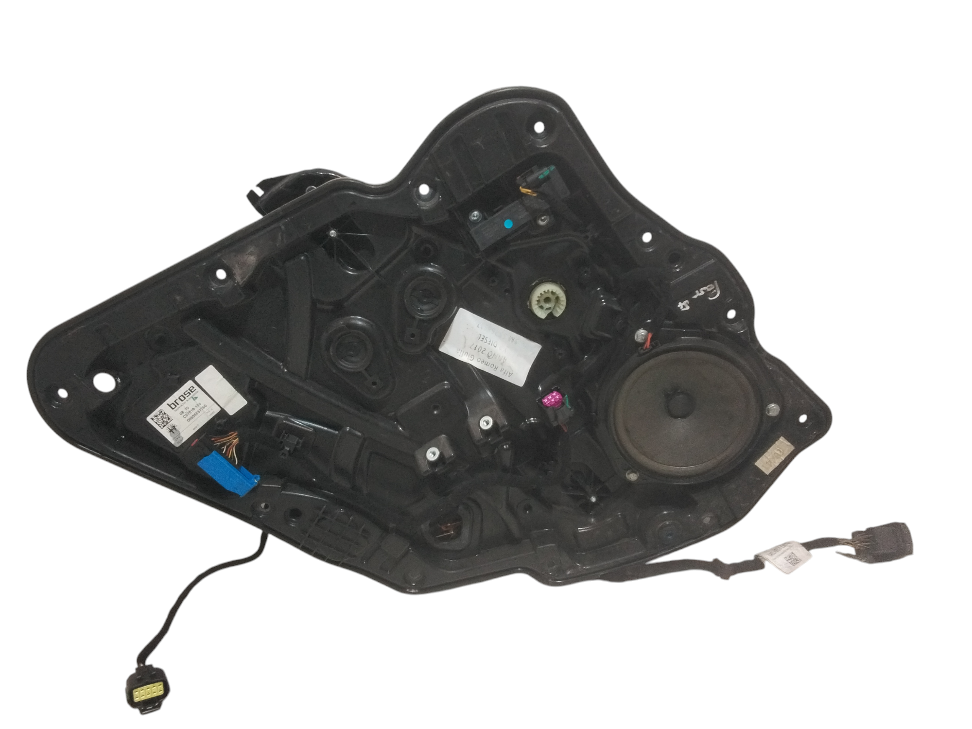 Cremagliera posteriore sinistra guida per Alfa Romeo Giulia Serie (952_) (16>) (2016 - In produzione)