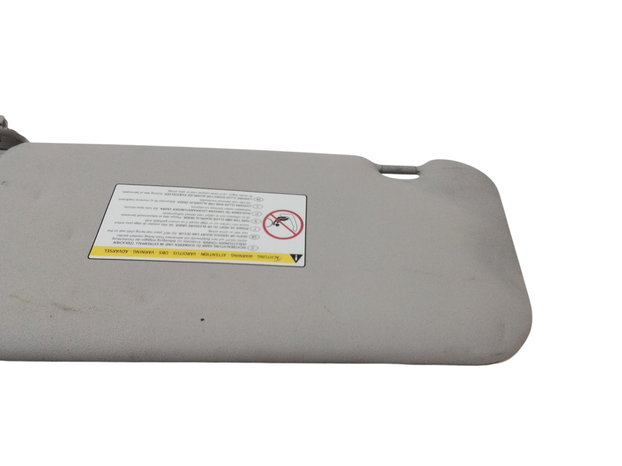 Parasole aletta Lato Passeggero per Peugeot 207 1 Serie (2006 - 2009)