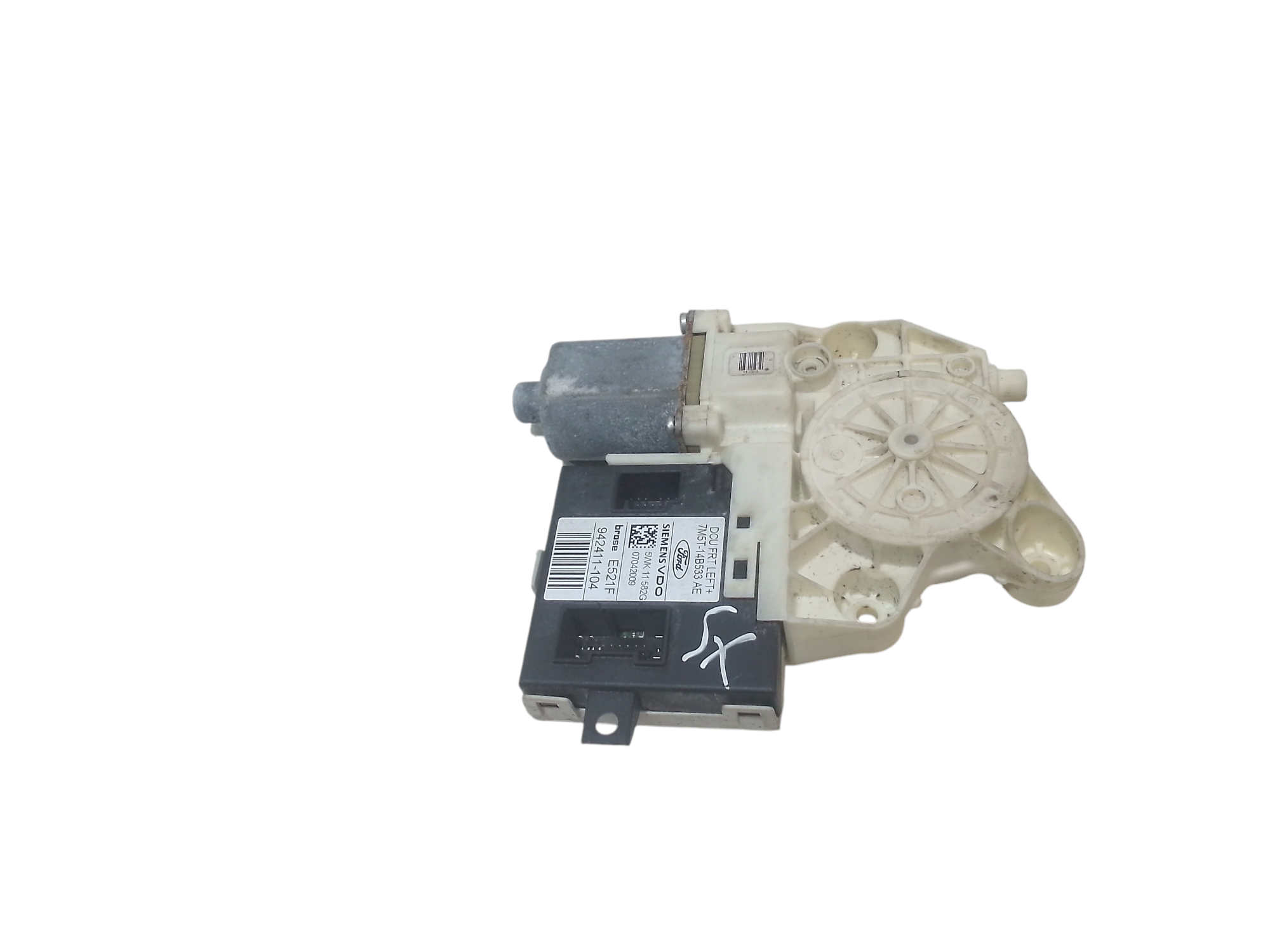 Motorino Alzavetro anteriore Sinistro per Ford Focus Berlina 4 Serie (2008 - 2011)