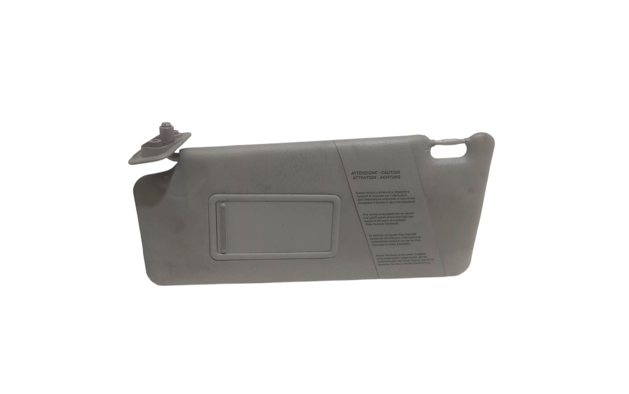 Parasole aletta anteriore Lato Guida per Fiat Punto Berlina 5p (1993 - 1999)