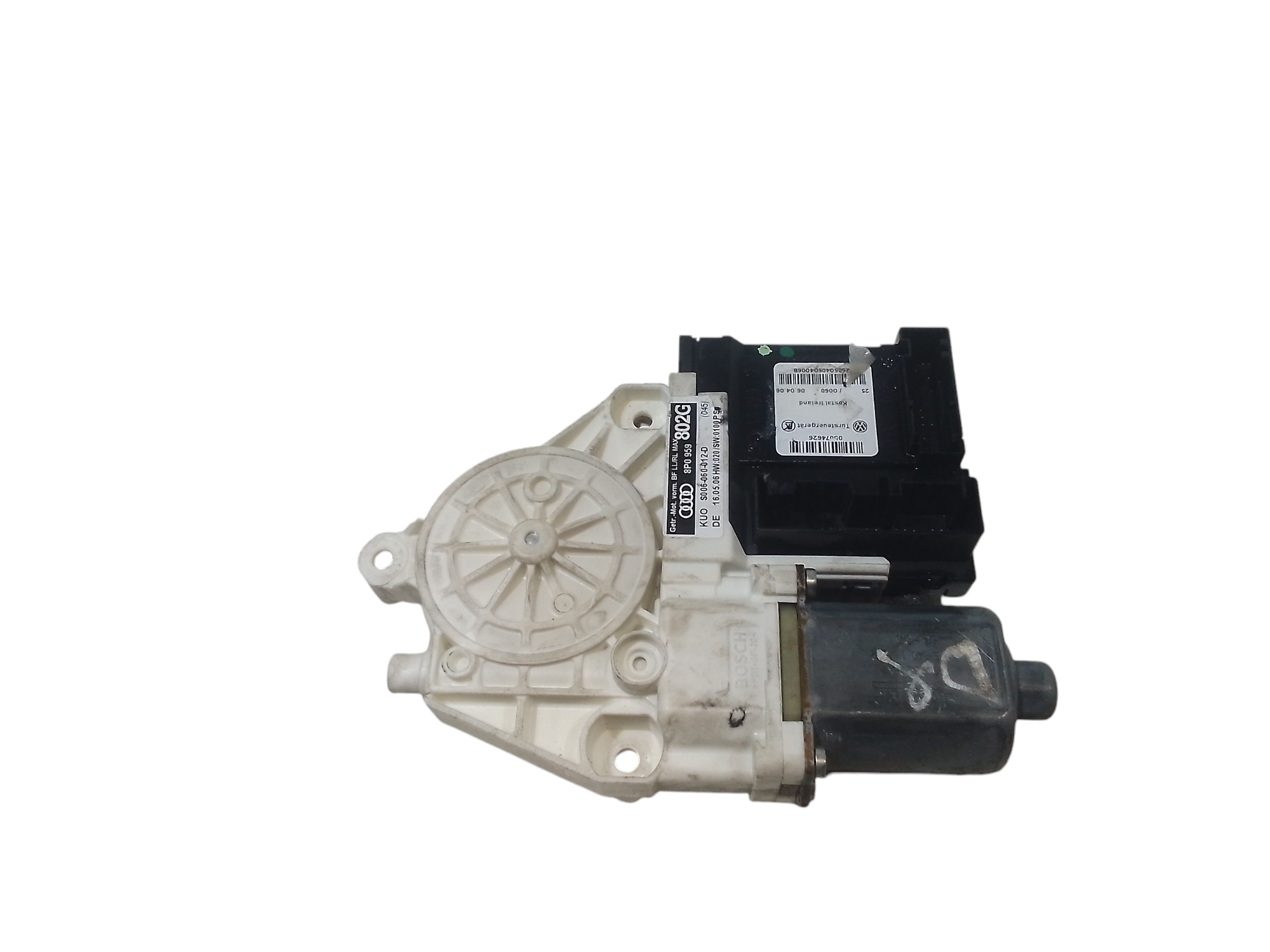 Motorino Alzavetro anteriore destra per Audi A3 Serie (8p1) (05>08) (2005 - 2008)