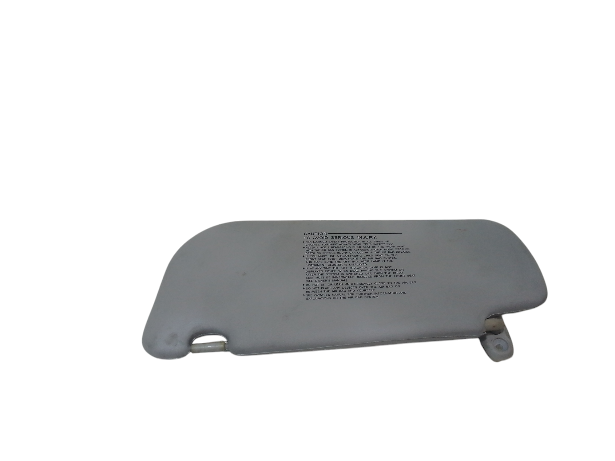 Parasole aletta Lato Passeggero per Kia Picanto 1 Serie (2004 - 2008)