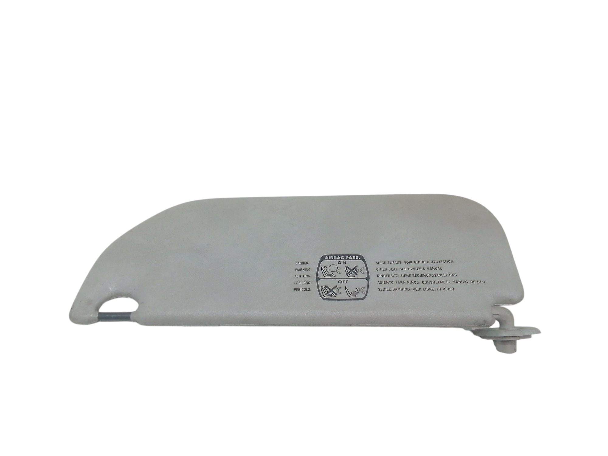 Parasole aletta Lato Passeggero per Citroen C3 1 Serie (2002 - 2005)