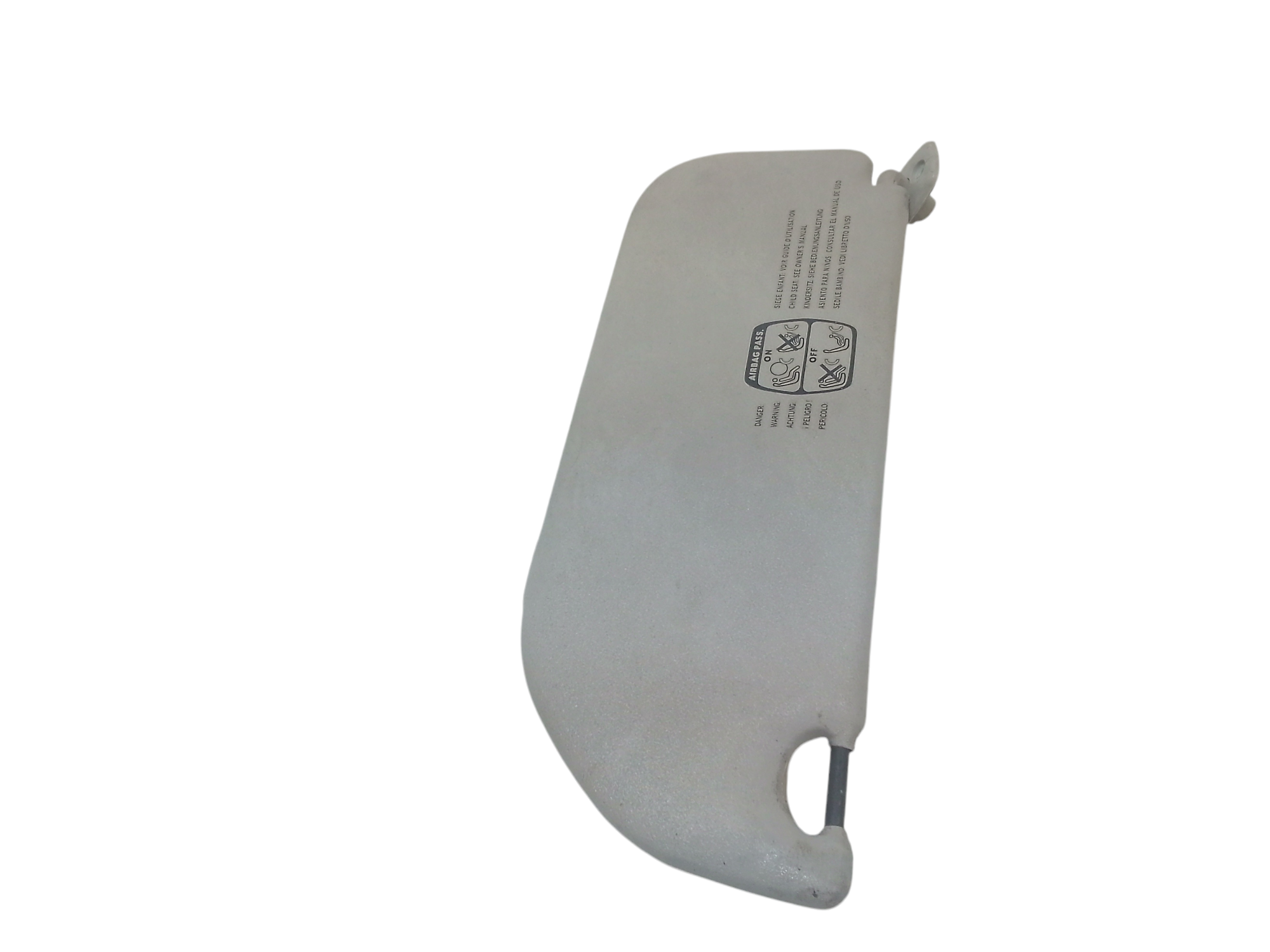 Parasole aletta Lato Passeggero per Citroen C3 1 Serie (2002 - 2005)