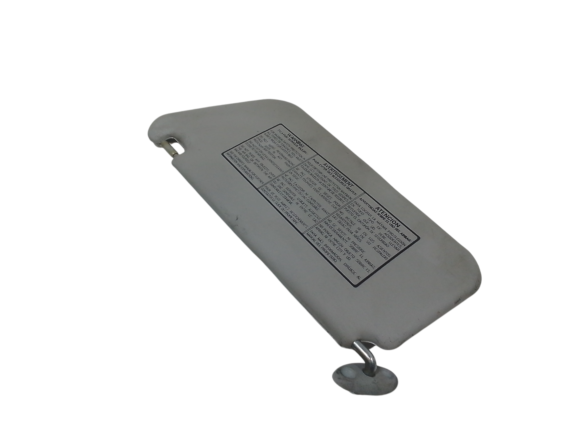 Parasole aletta Lato Passeggero per Chevrolet Matiz 2 Serie (2001 - 2005)