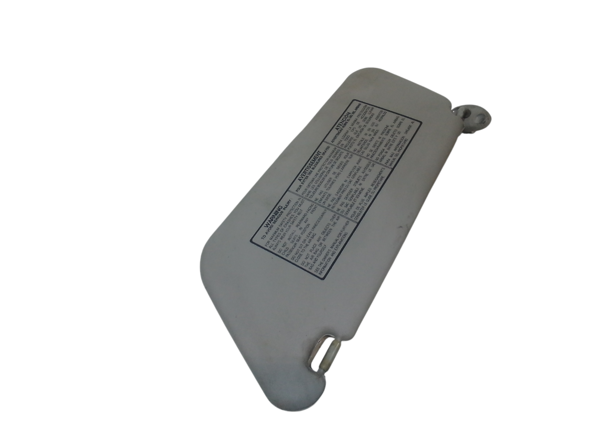 Parasole aletta Lato Passeggero per Chevrolet Matiz 2 Serie (2001 - 2005)