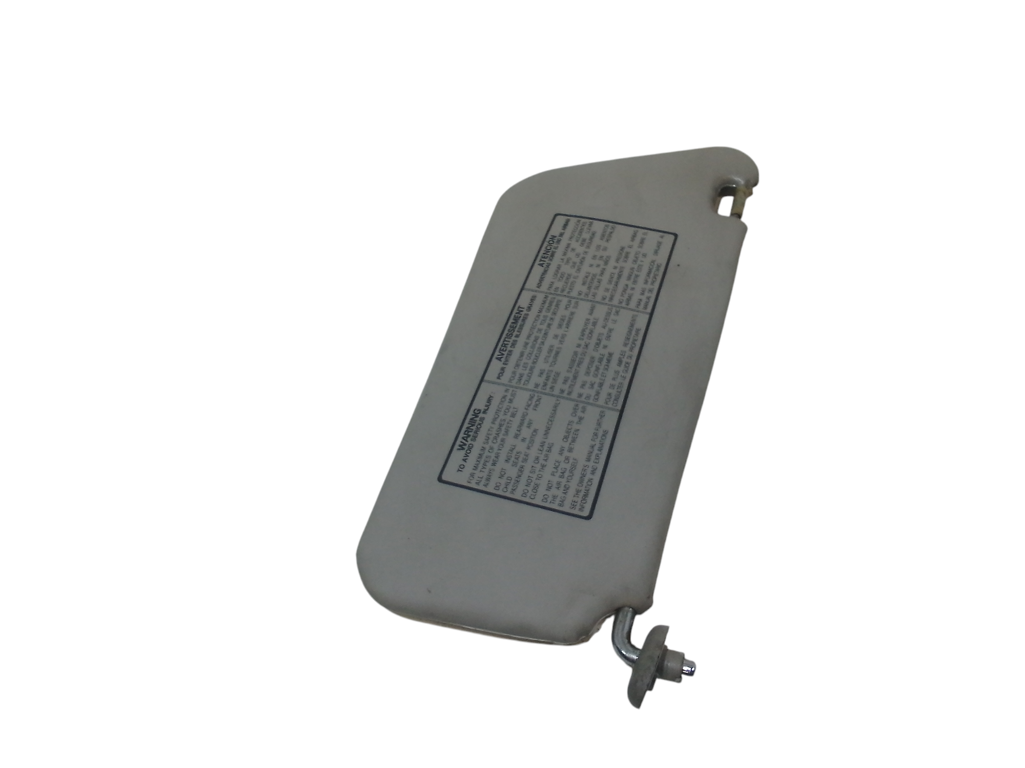 Parasole aletta anteriore Lato Guida per Chevrolet Matiz 2 Serie (2001 - 2005)