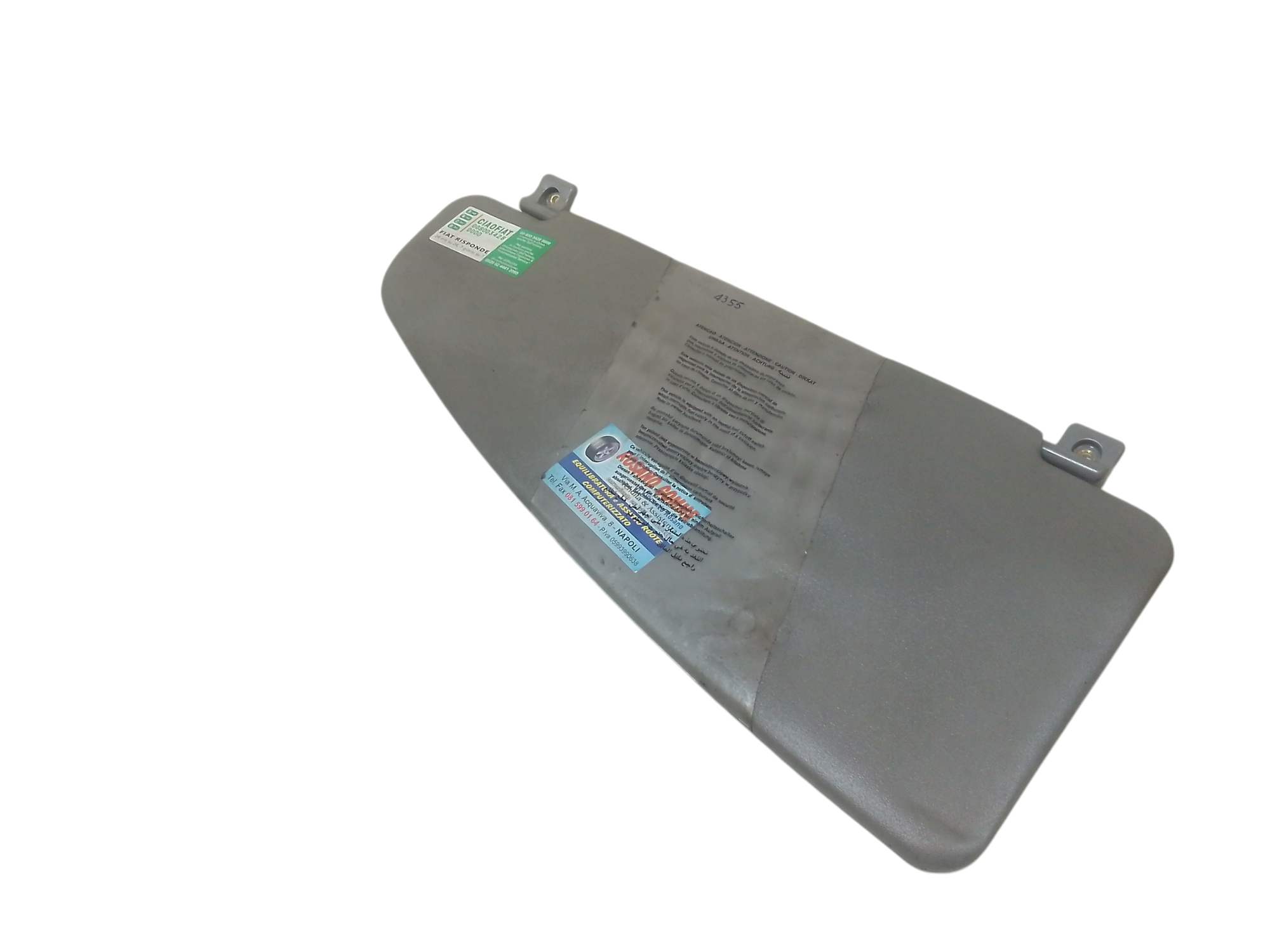 Parasole aletta anteriore Lato Guida per Fiat Dobl Cargo (05>09) (2005 - 2009)