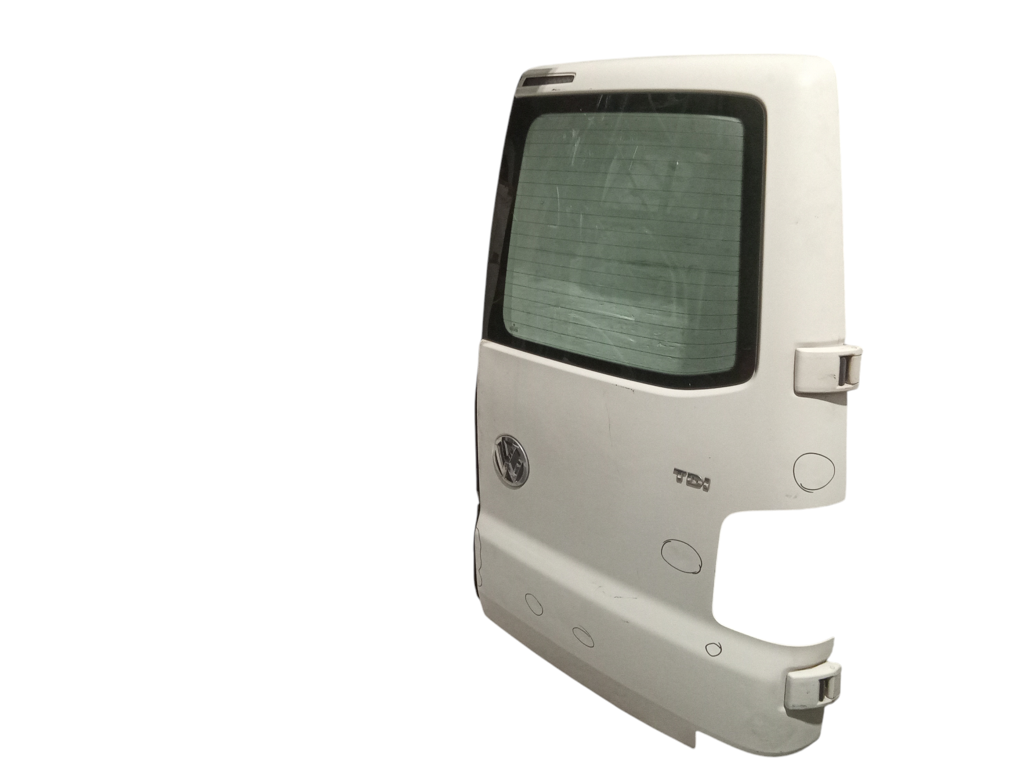 Porta carico posteriore a battente DX lato passeggero vetrat per Volkswagen Transporter T5 Serie  (03>09) (2003 - 2009)