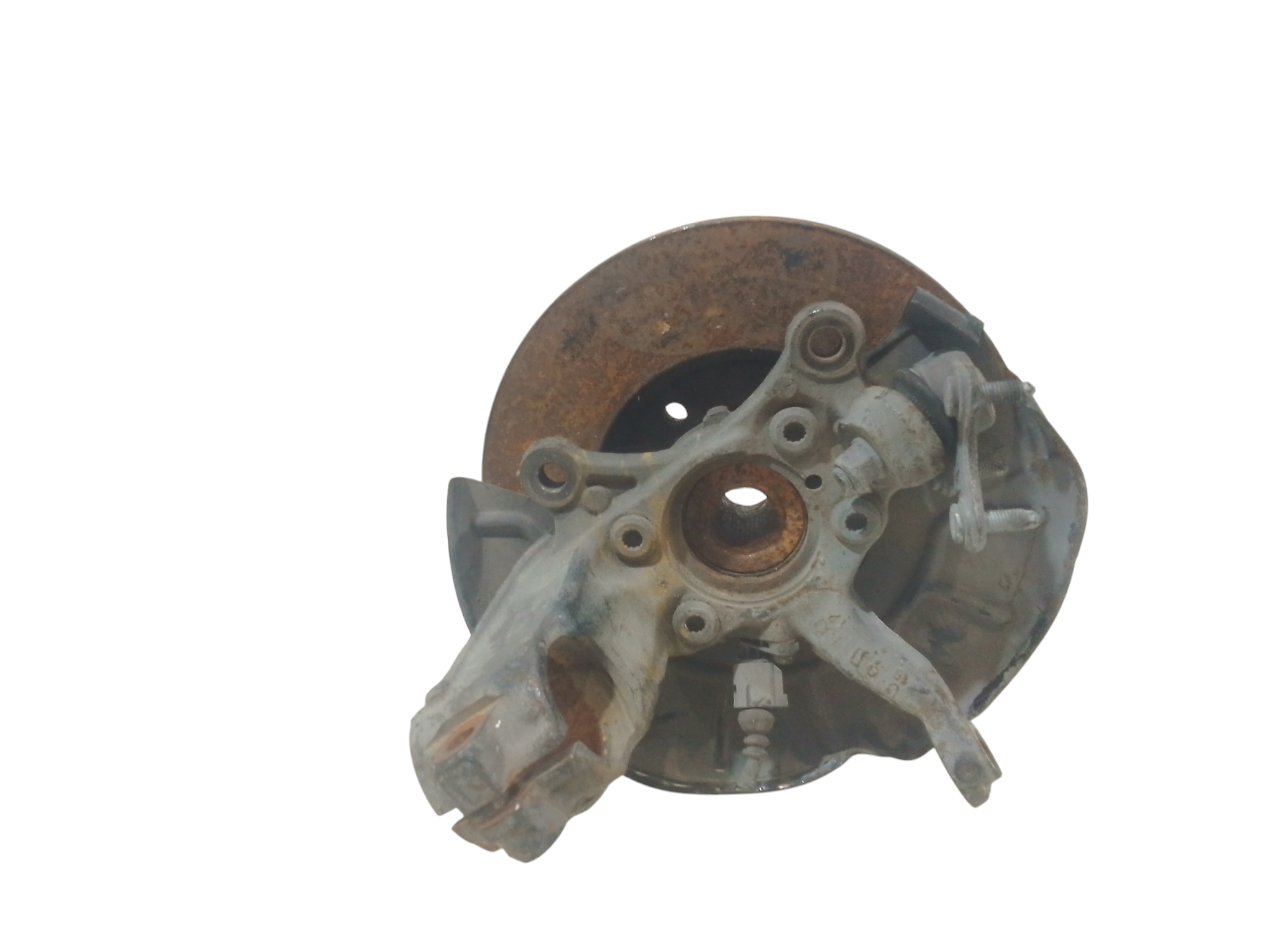 Mozzo ruota anteriore Sinistra guida per Volkswagen Touran 2 Serie (2007 - 2010)