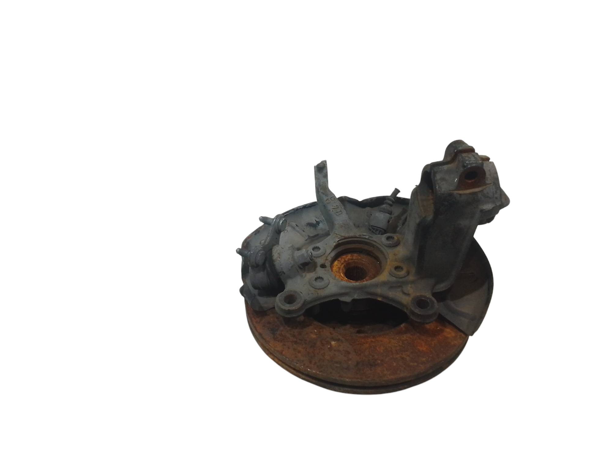 Mozzo ruota anteriore Sinistra guida per Volkswagen Touran 2 Serie (2007 - 2010)