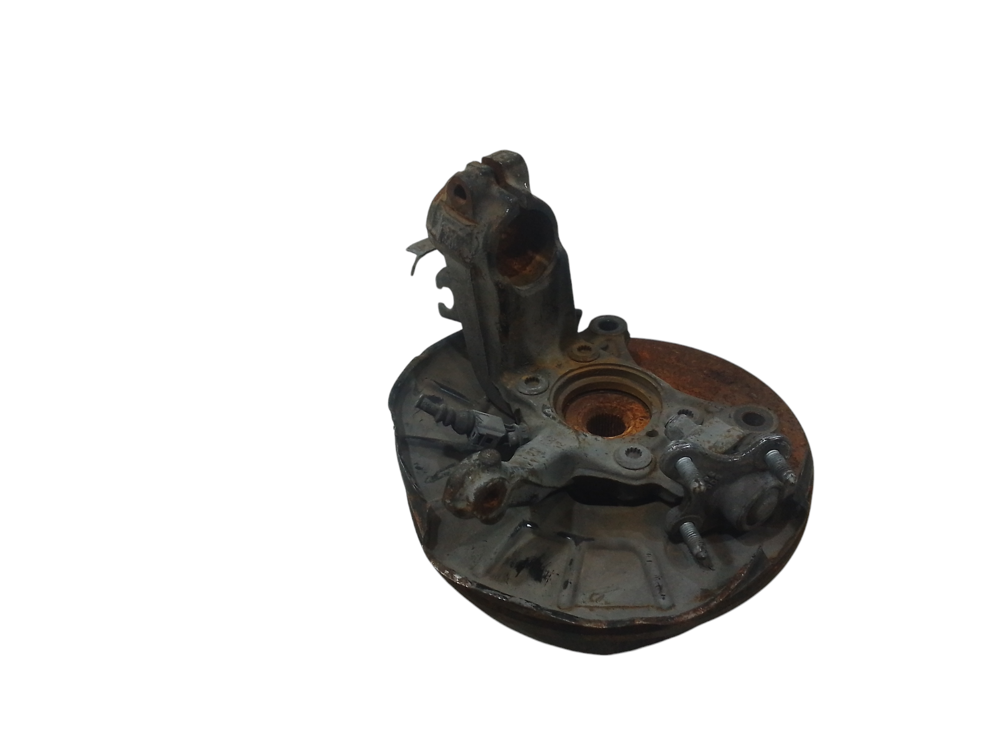 Mozzo ruota anteriore Sinistra guida per Volkswagen Touran 2 Serie (2007 - 2010)