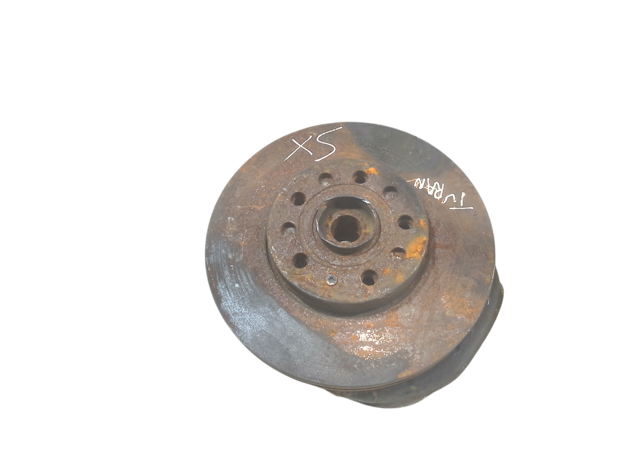 Mozzo ruota anteriore Sinistra guida per Volkswagen Touran 2 Serie (2007 - 2010)