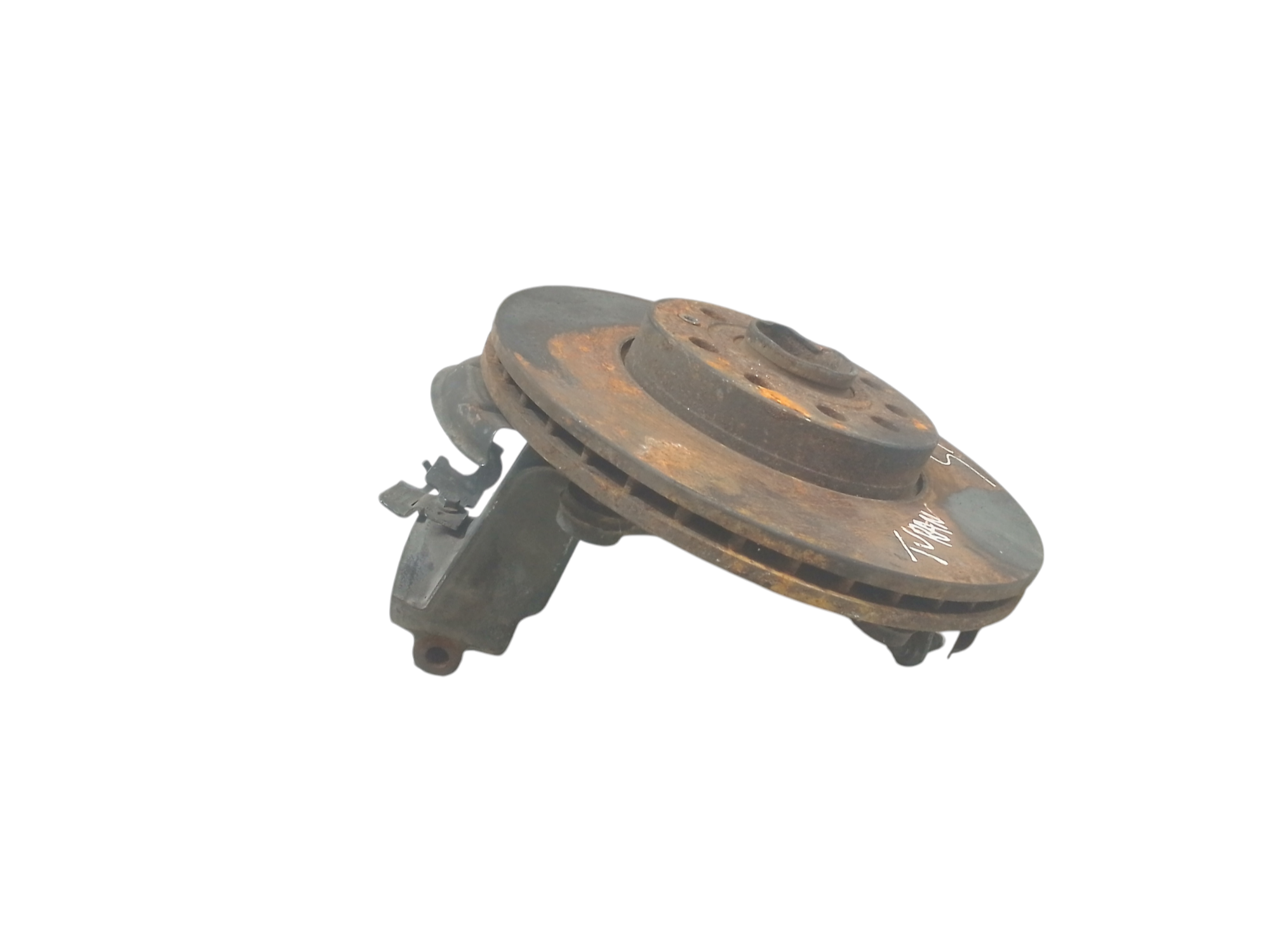 Mozzo ruota anteriore Sinistra guida per Volkswagen Touran 2 Serie (2007 - 2010)