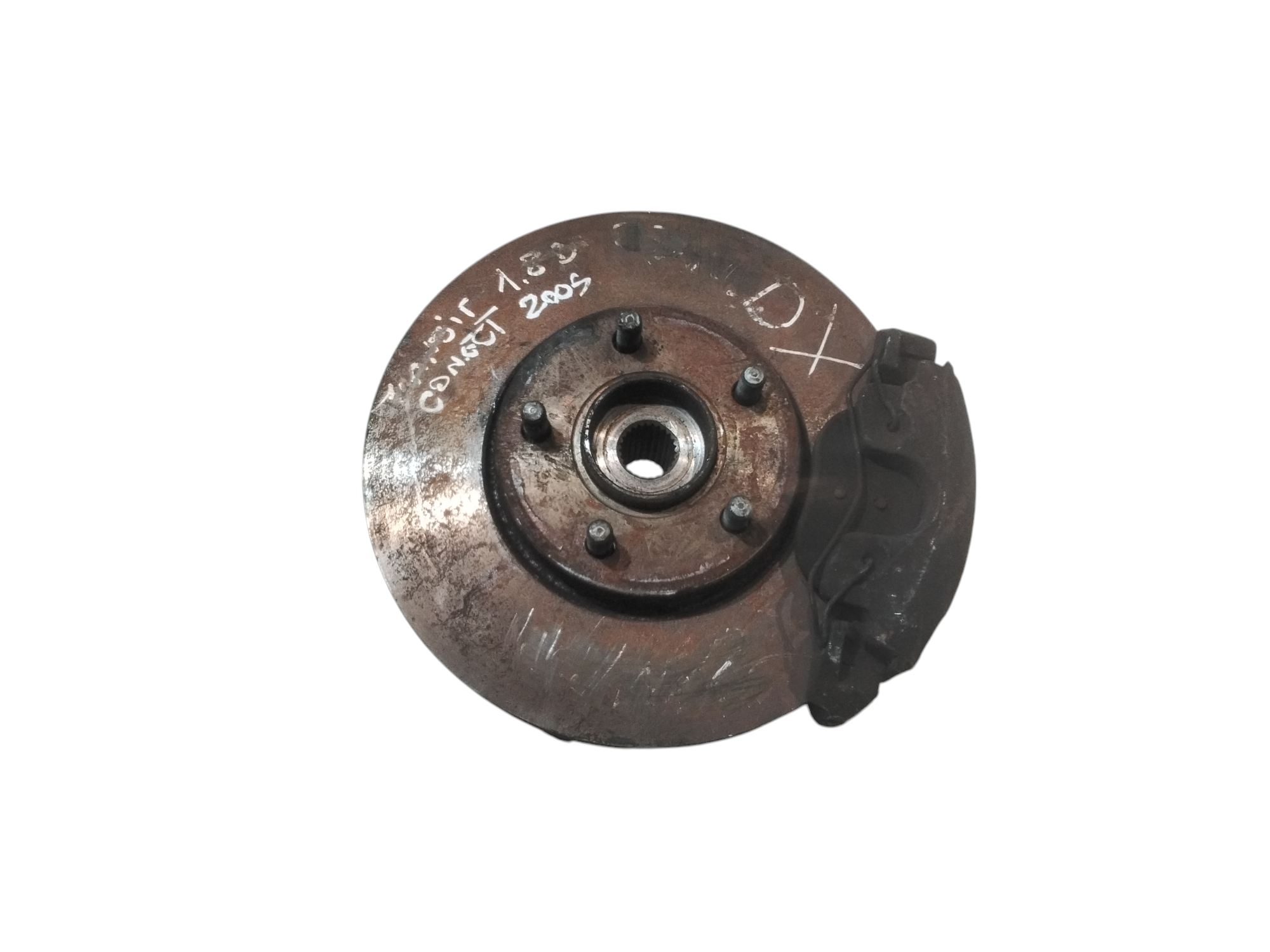 Mozzo ruota anteriore destra passeggero per Ford Transit Connect 1 Serie (2002 - 2006)