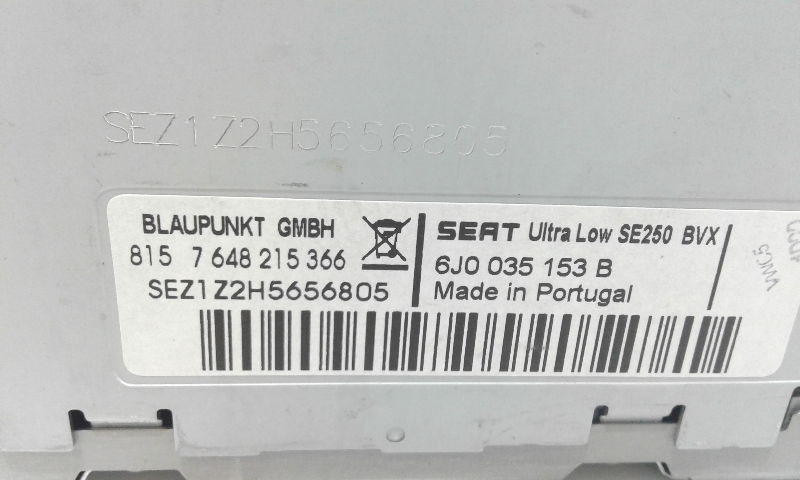 Autoradio MP3 SEAT Ibiza 7 Serie