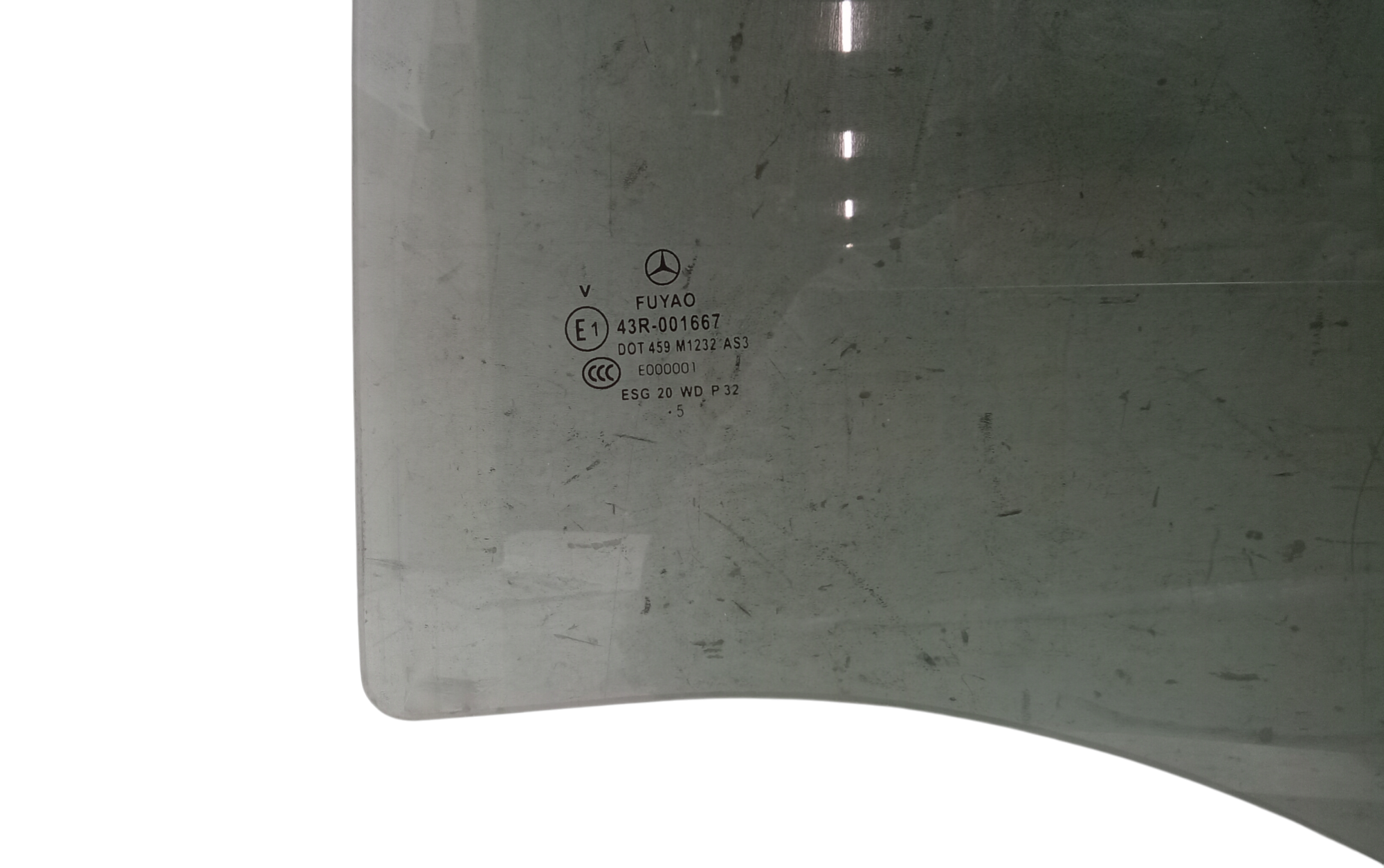 Vetro scendente posteriore Sinistro per Mercedes Gla Serie (2013 - In produzione)