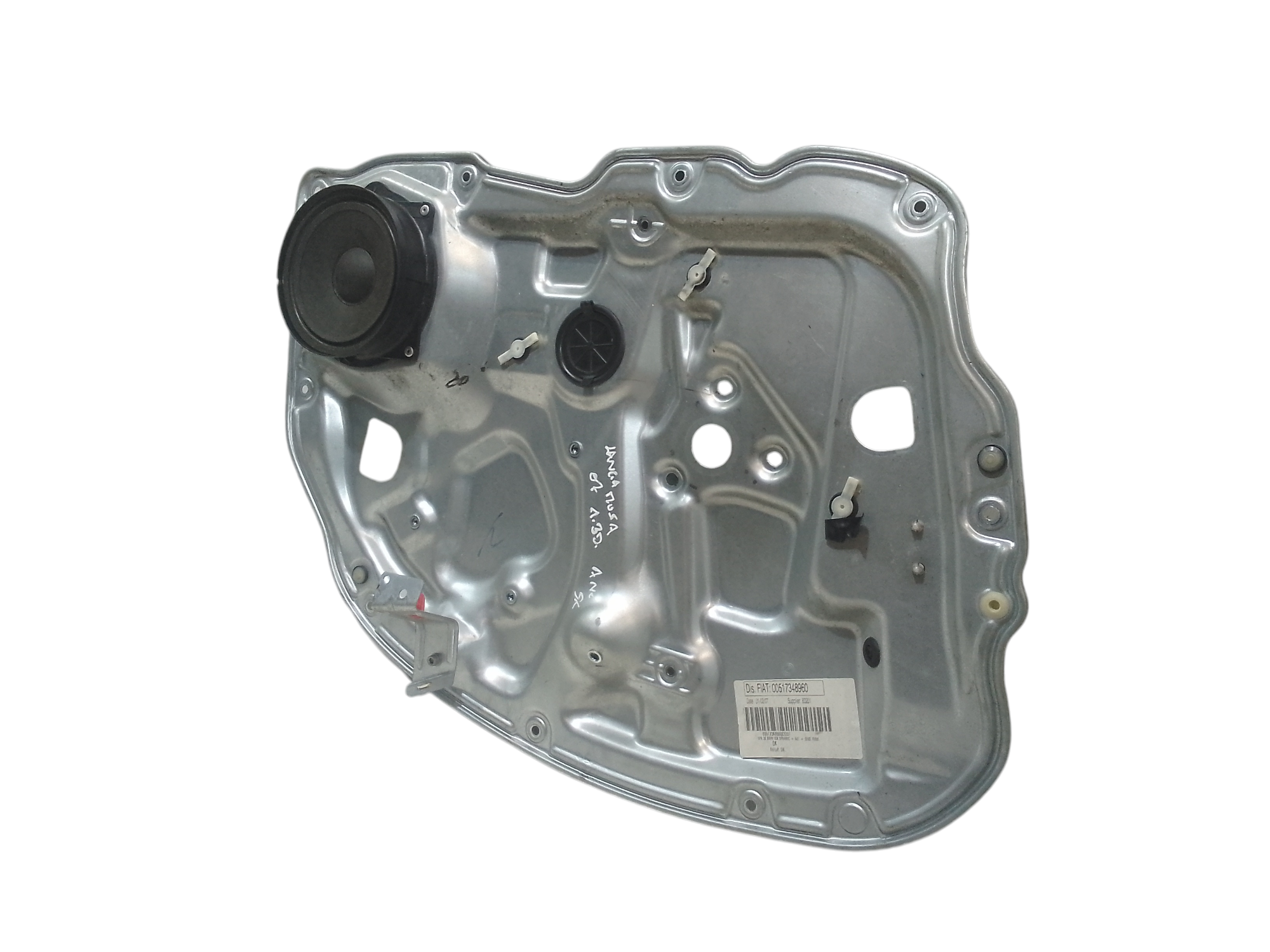 Cremagliera anteriore sinistra Guida per Lancia Musa 1 Serie (2004 - 2007)