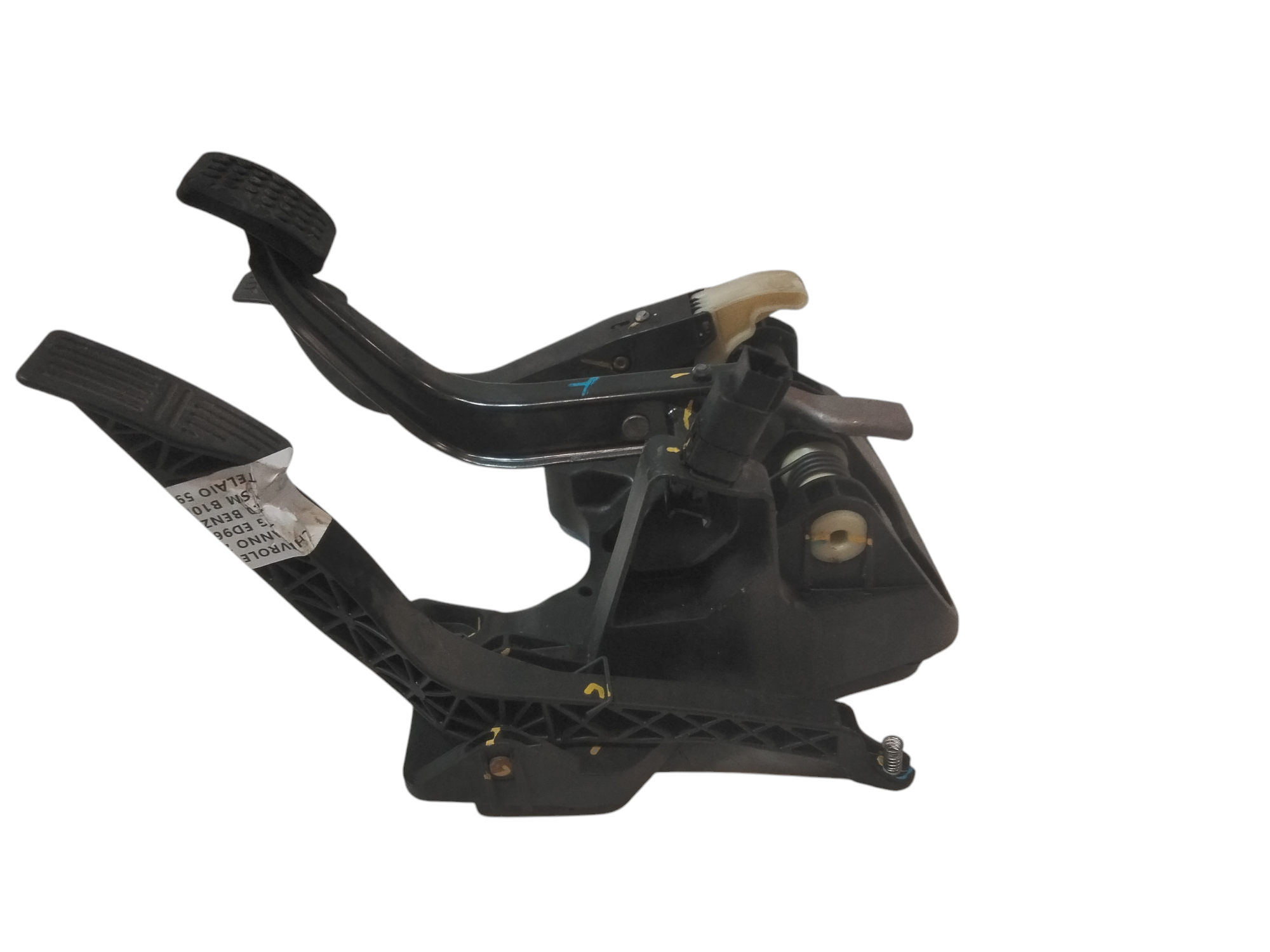 Pedaliera completa freno + frizione + acceleratore per Chevrolet Spark 1 Serie (2009 - 2012)