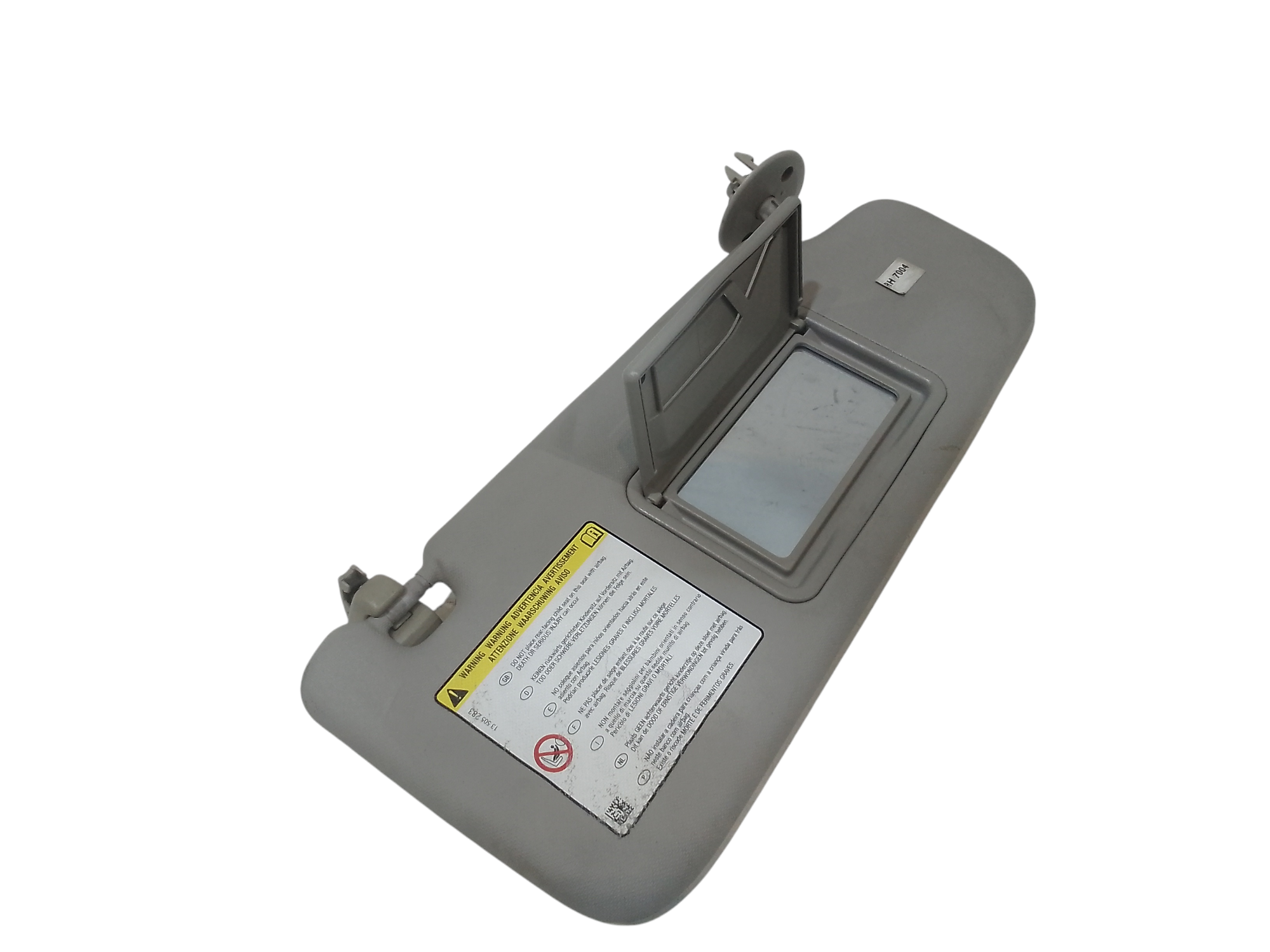 Parasole aletta Lato Passeggero per Chevrolet Spark 1 Serie (2009 - 2012)