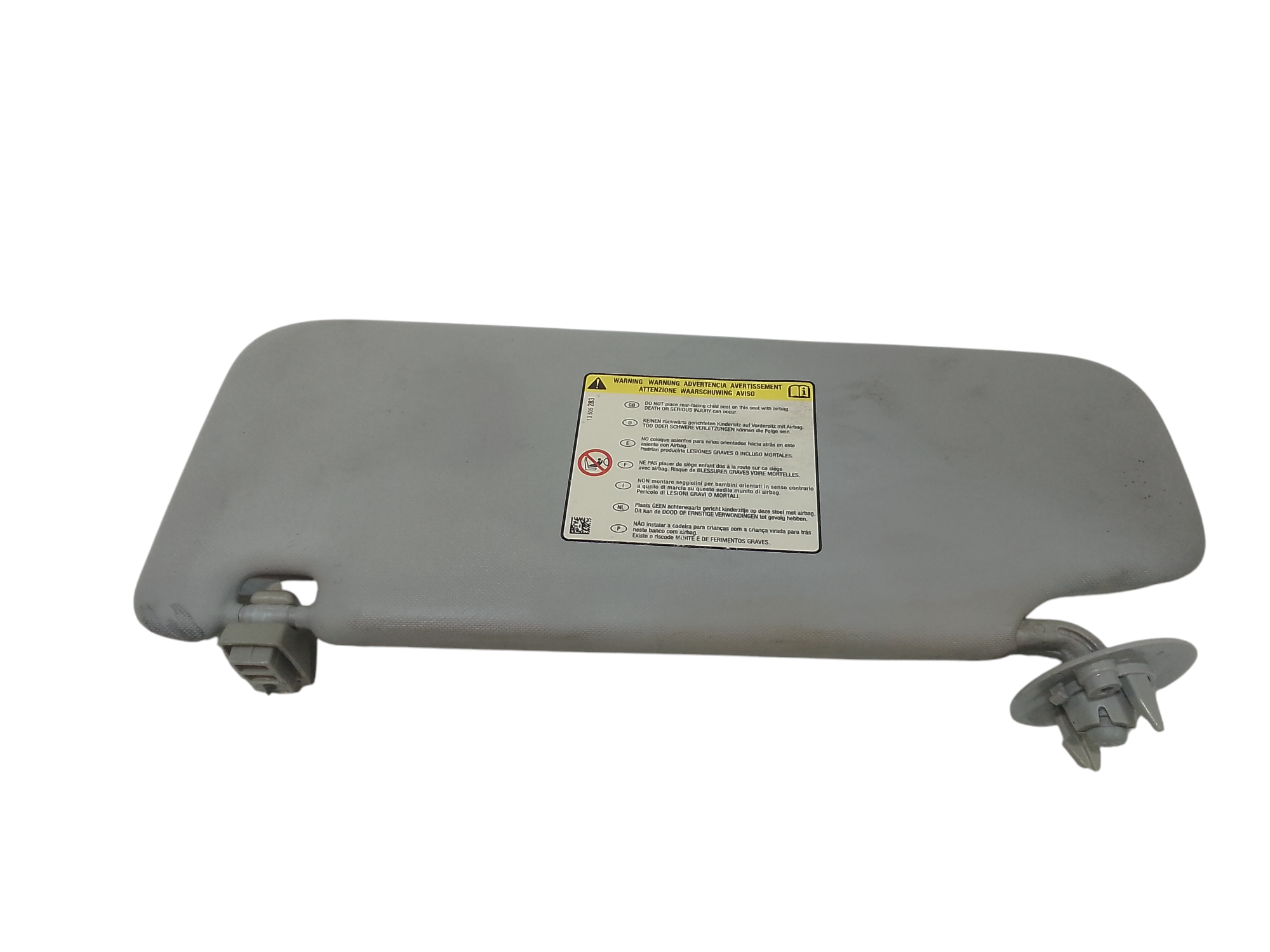 Parasole aletta Lato Passeggero per Chevrolet Spark 1 Serie (2009 - 2012)