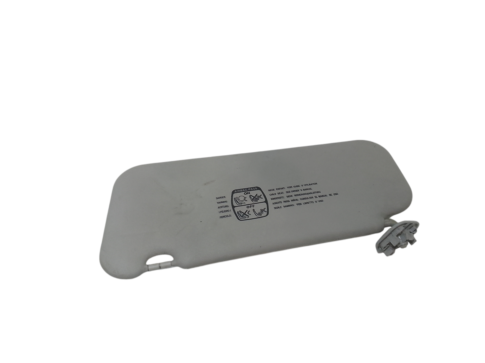 Parasole aletta Lato Passeggero per Citroen Xsara Picasso 1 Serie (1999 - 2003)