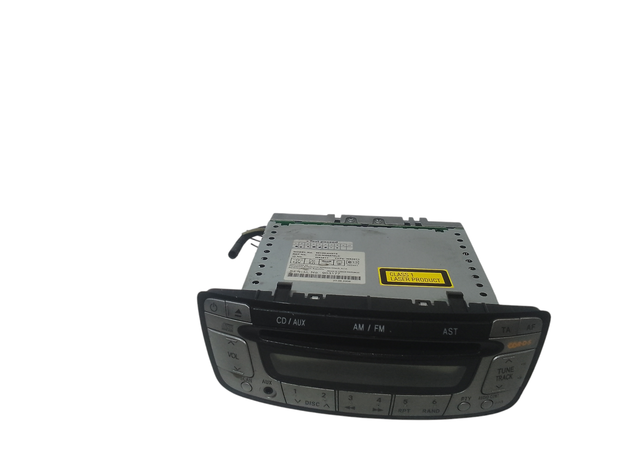 Autoradio per Toyota Aygo 2 Serie (2008 - 2014)