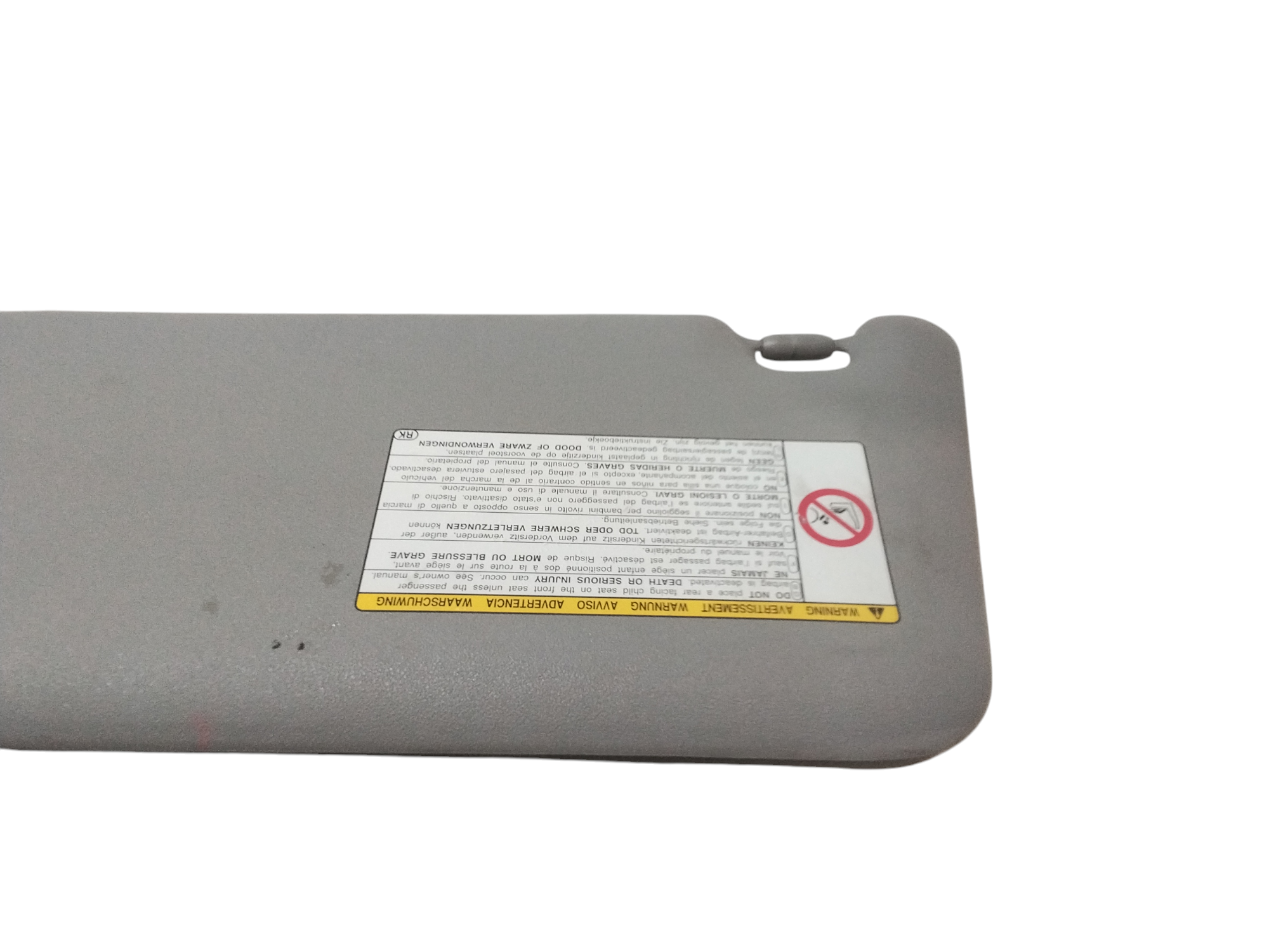 Parasole aletta Lato Passeggero per Toyota Iq 1 Serie (2009 - In produzione)