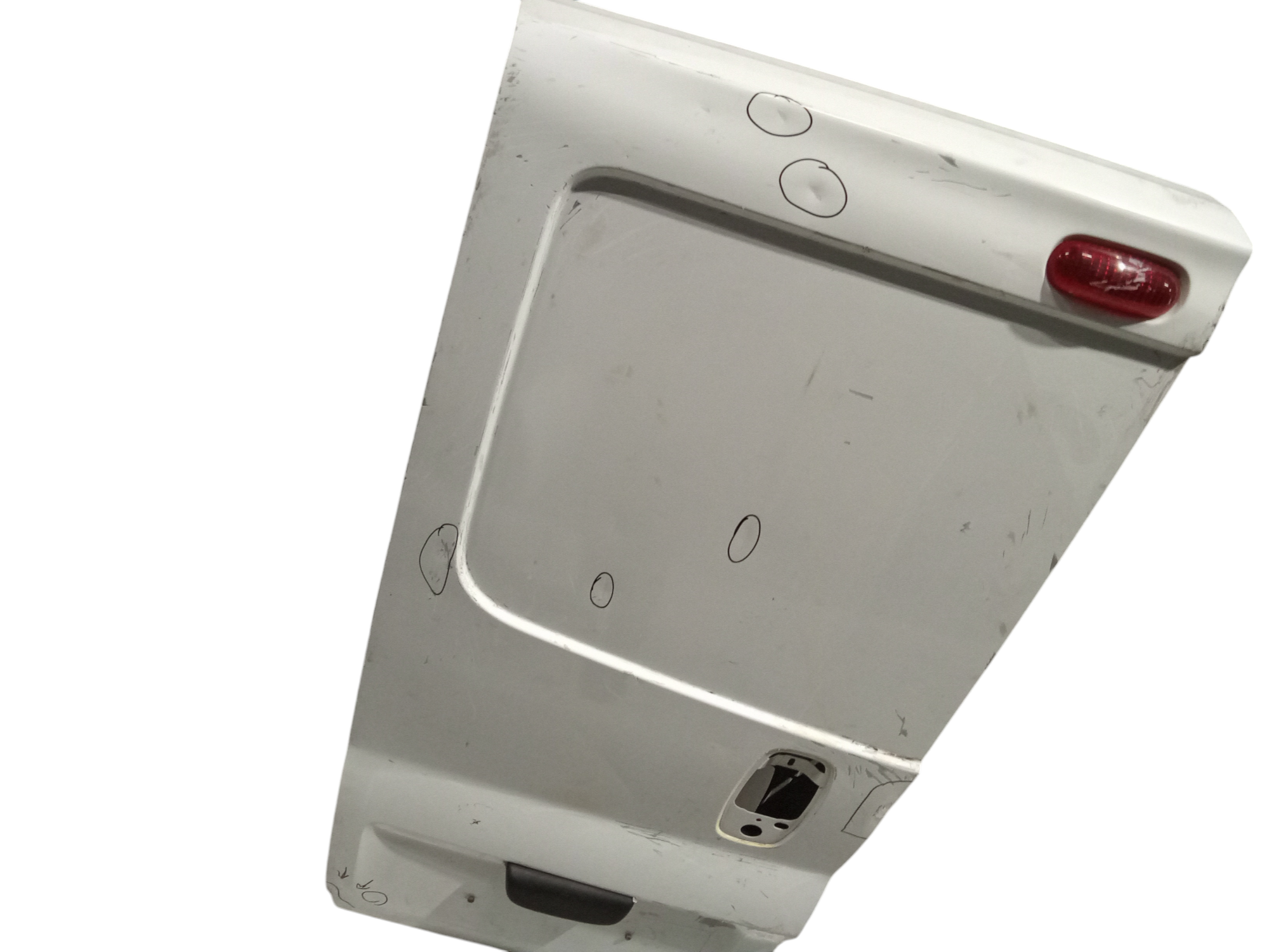 Porta carico posteriore a battente SX lato guida Non vetrata per Renault Trafic Combi (2001 - 2007)