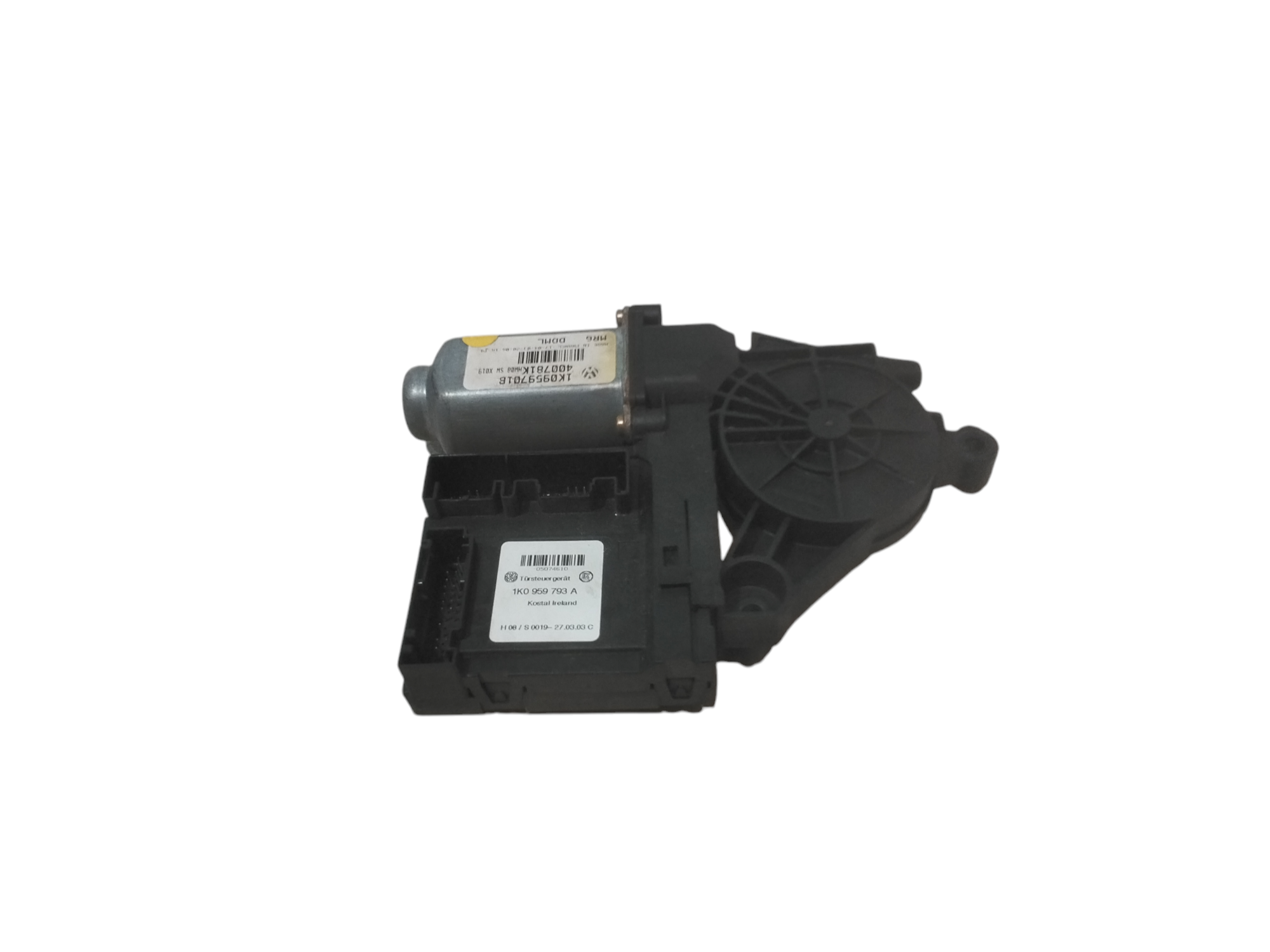 Motorino Alzavetro anteriore Sinistro per Volkswagen Touran 1 Serie (2003 - 2007)