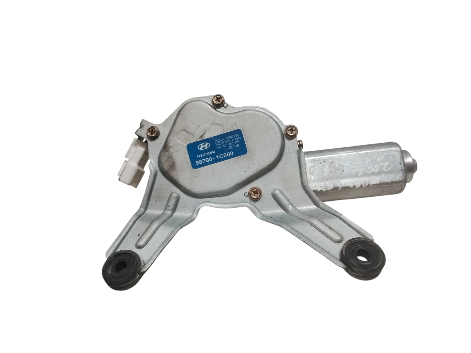 Motorino Tergicristallo Posteriore per Hyundai Getz 1 Serie (2002 - 2005)