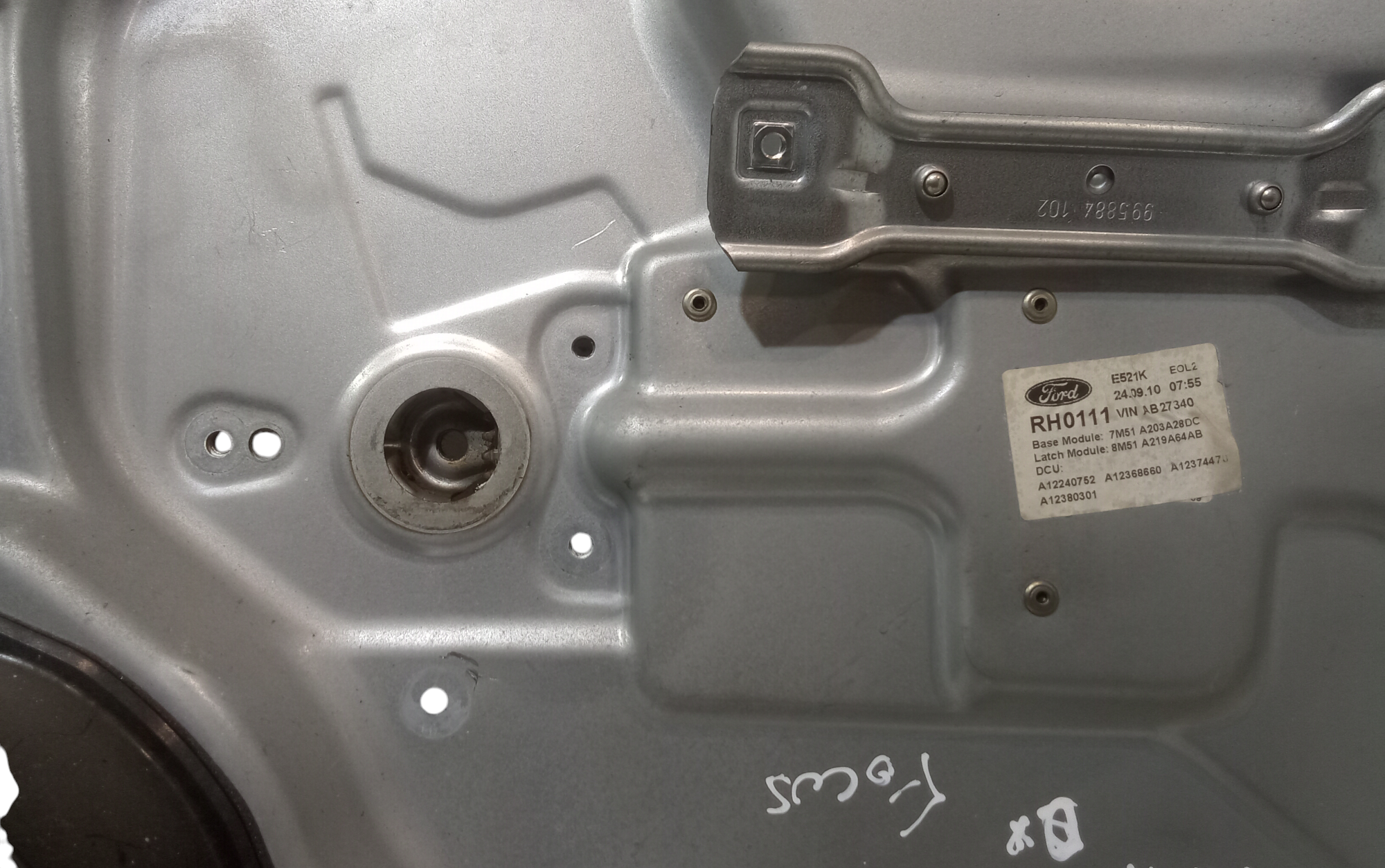 Cremagliera anteriore destra passeggero per Ford Focus Berlina 4� Serie (2008 - 2011)