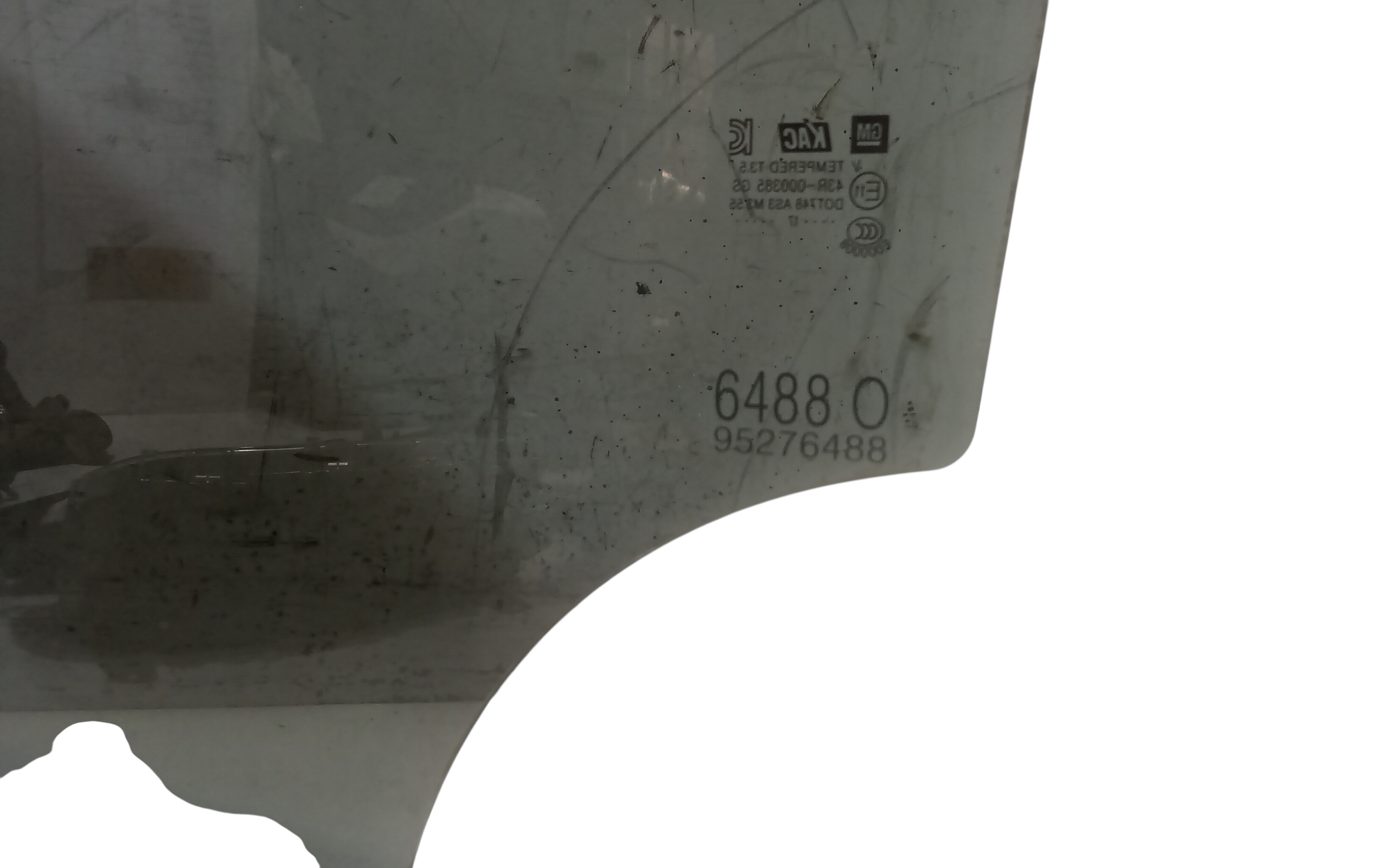 Vetro scendente posteriore destro per Opel Mokka X (16>) (2016 - In produzione)